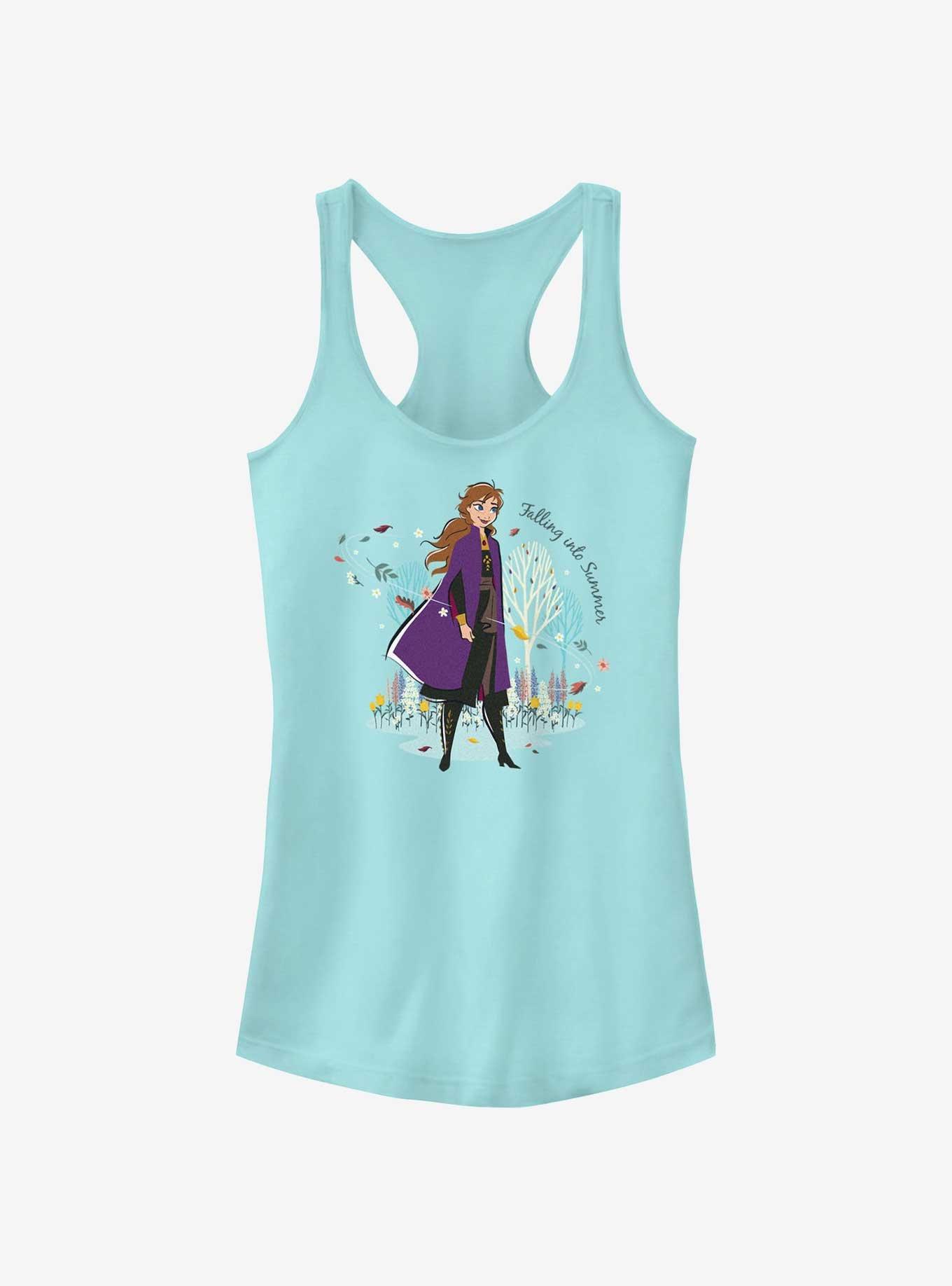 Disney Frozen 2 Anna Falling Into Summer Girls Tank, , hi-res