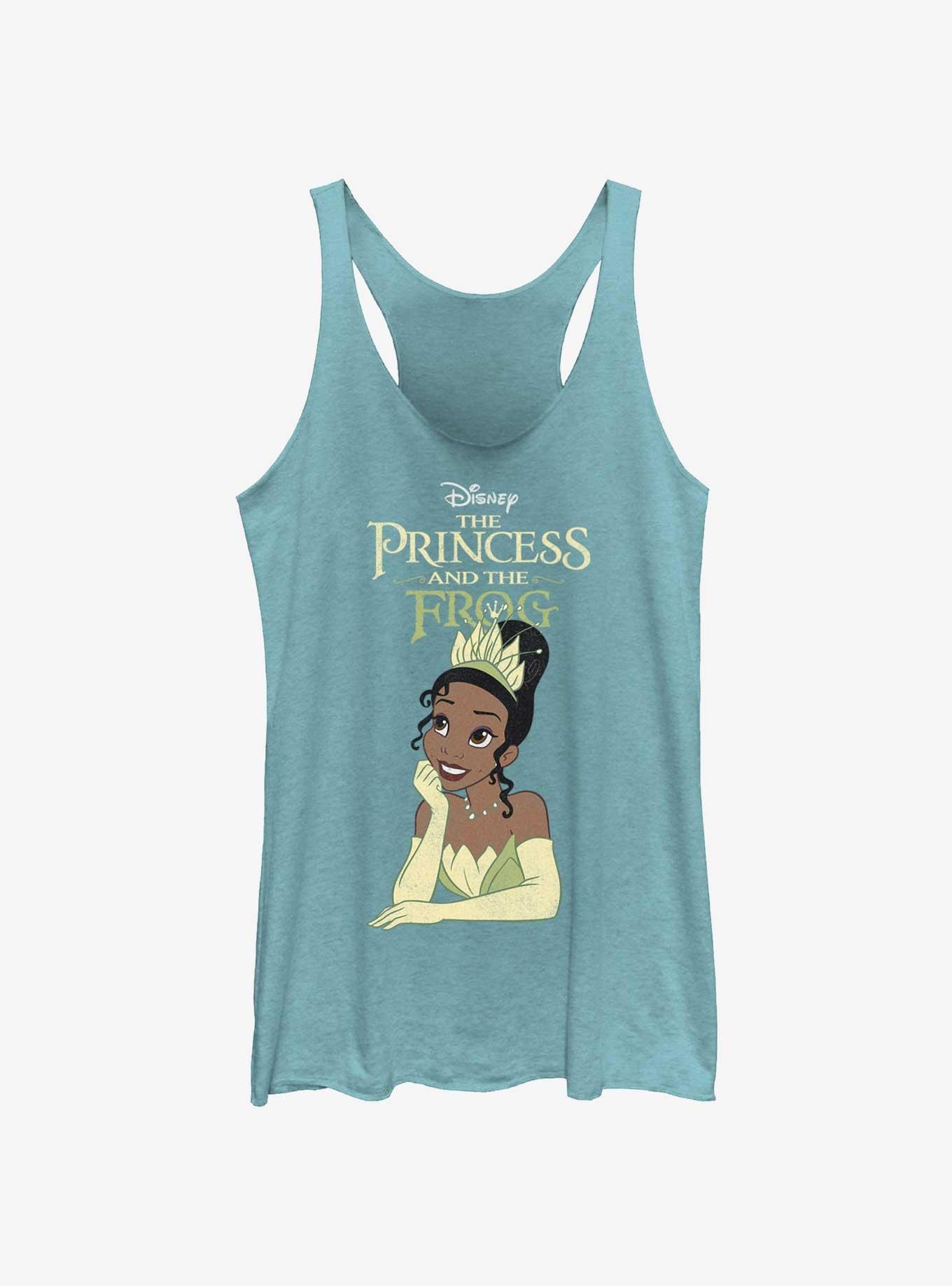 Disney The Princess and the Frog Tiana Logo Girls Tank, , hi-res