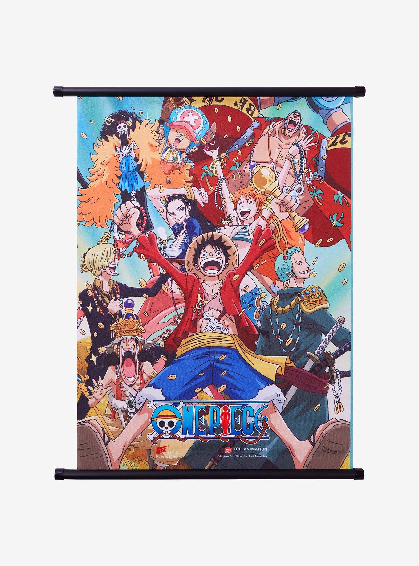 One Piece Straw Hats Treasure Wall Scroll, , hi-res