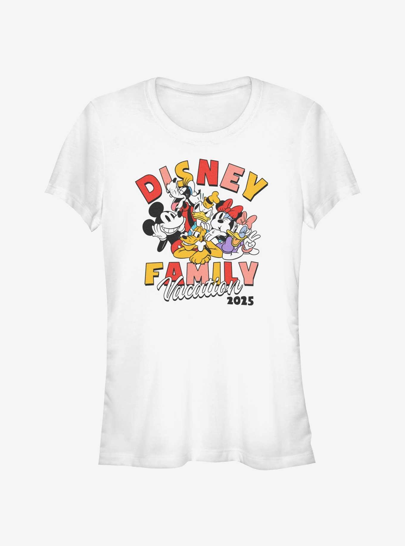 Disney Mickey Mouse Family Vacation 2025 Girls T-Shirt, , hi-res