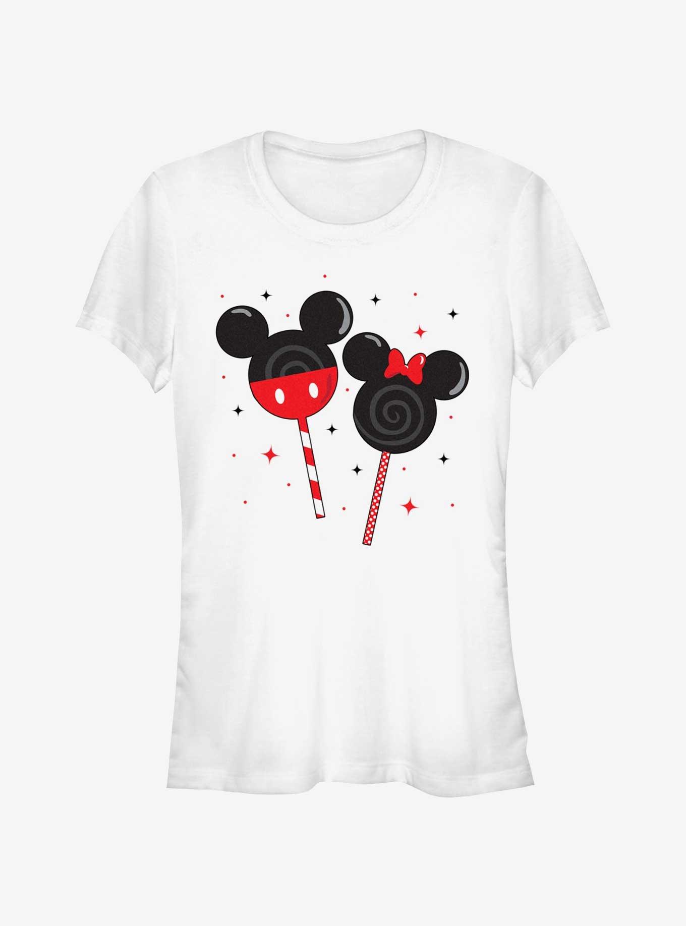 Disney Mickey Mouse & Minnie Mouse Lollipop Girls T-Shirt, WHITE, hi-res
