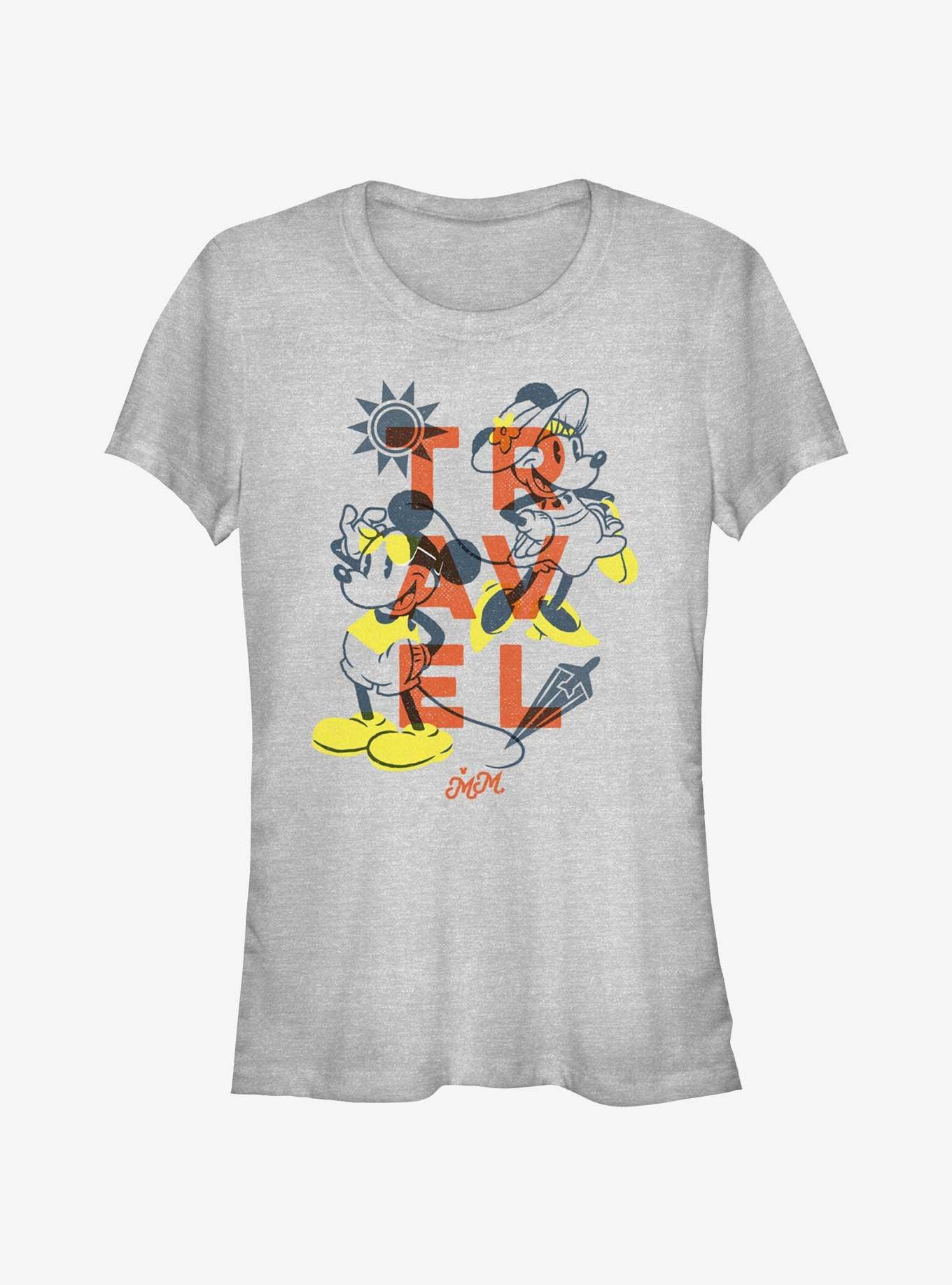 Disney Mickey Mouse & Minnie Mouse Travel Girls T-Shirt, , hi-res