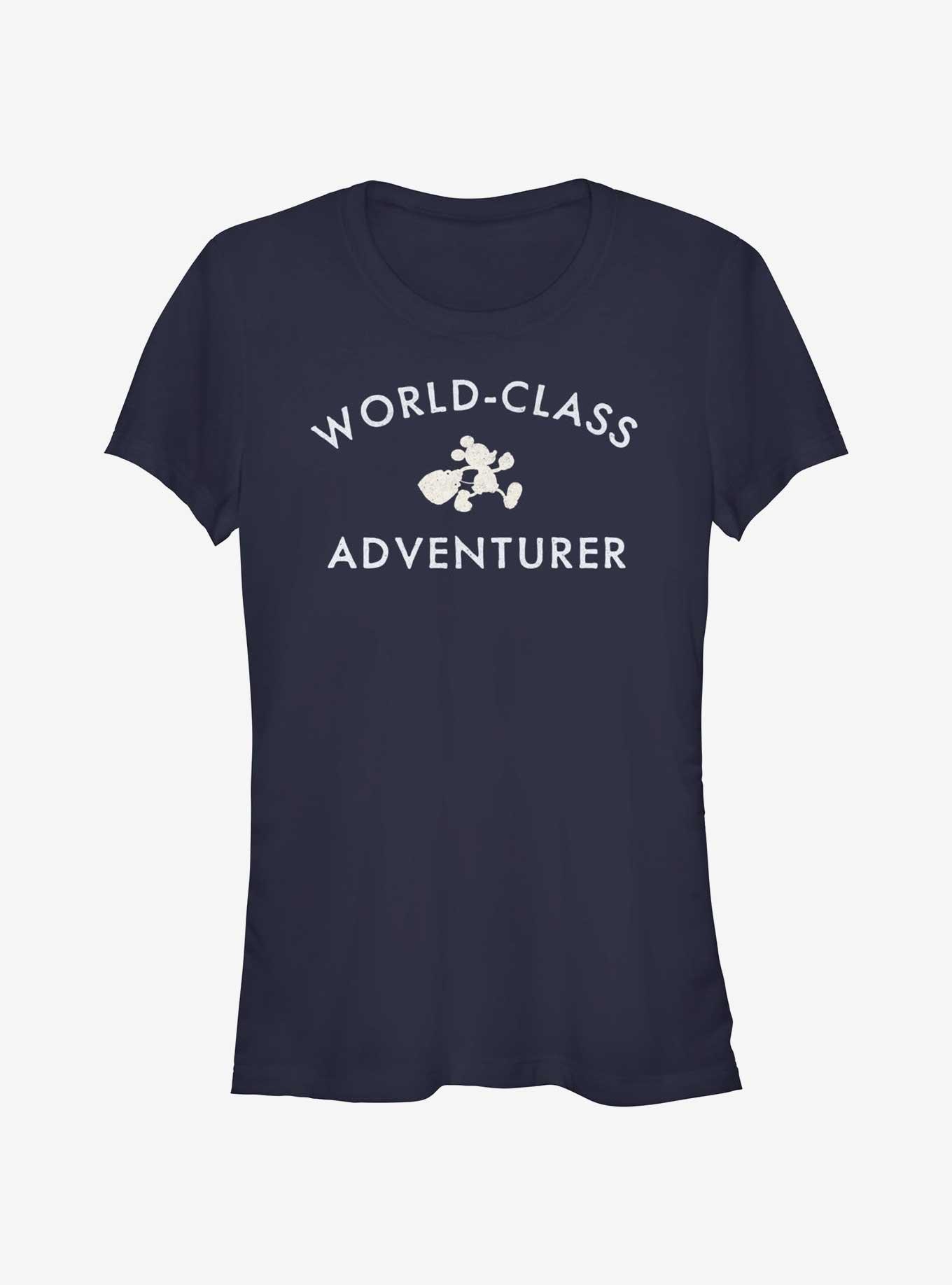 Disney Mickey Mouse World Class Adventurer Girls T-Shirt, , hi-res