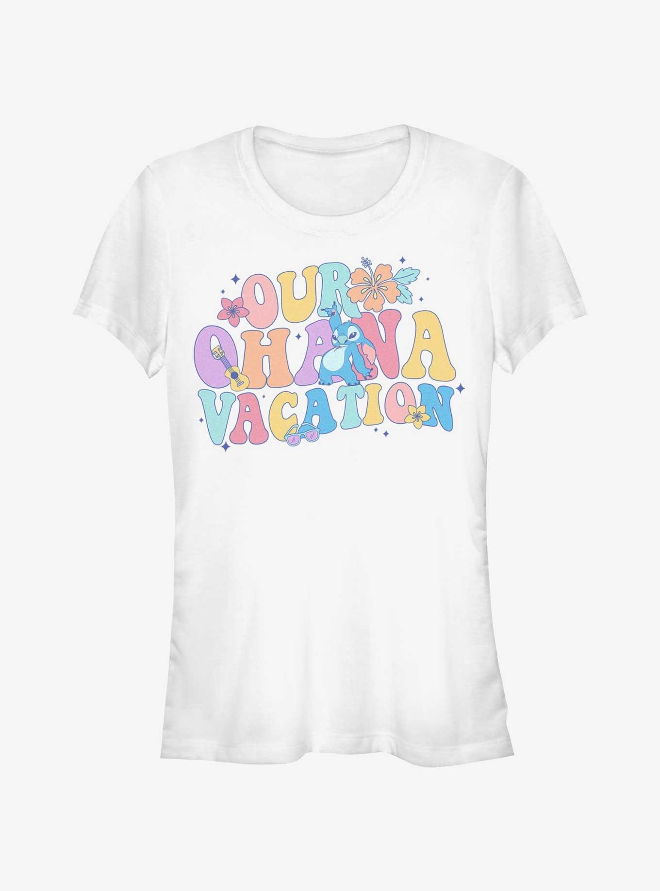 Disney Lilo & Stitch Ohana Vacation Girls T-Shirt, , hi-res