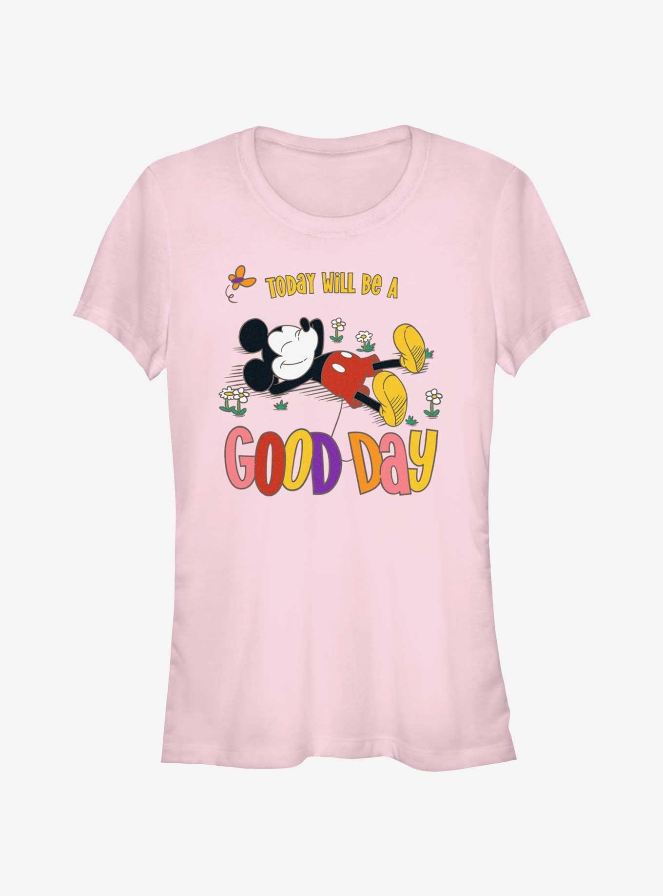 Disney Mickey Mouse Will Be A Good Day Girls T-Shirt, , hi-res