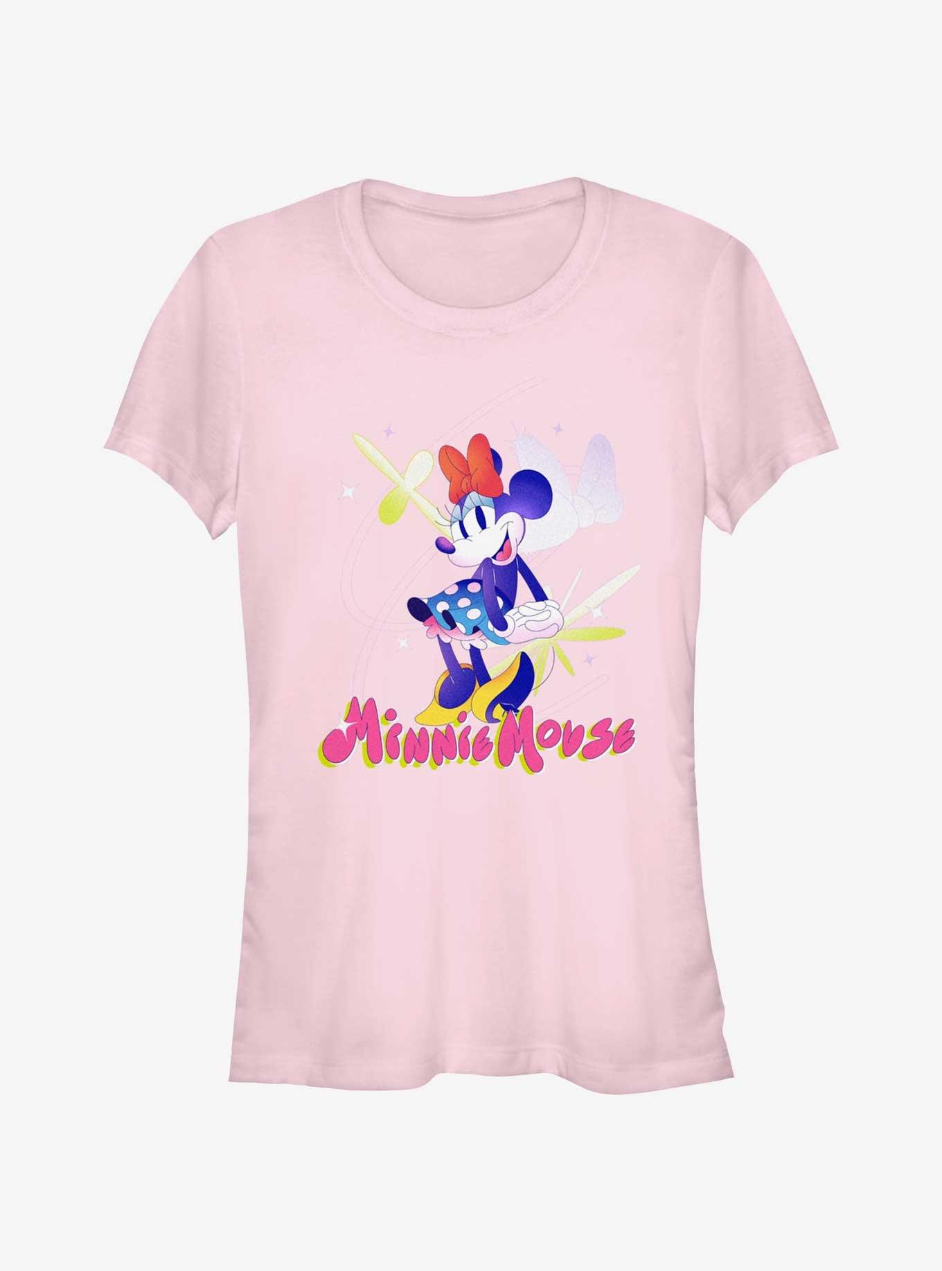 Disney Minnie Mouse Happy Pose Girls T-Shirt, , hi-res