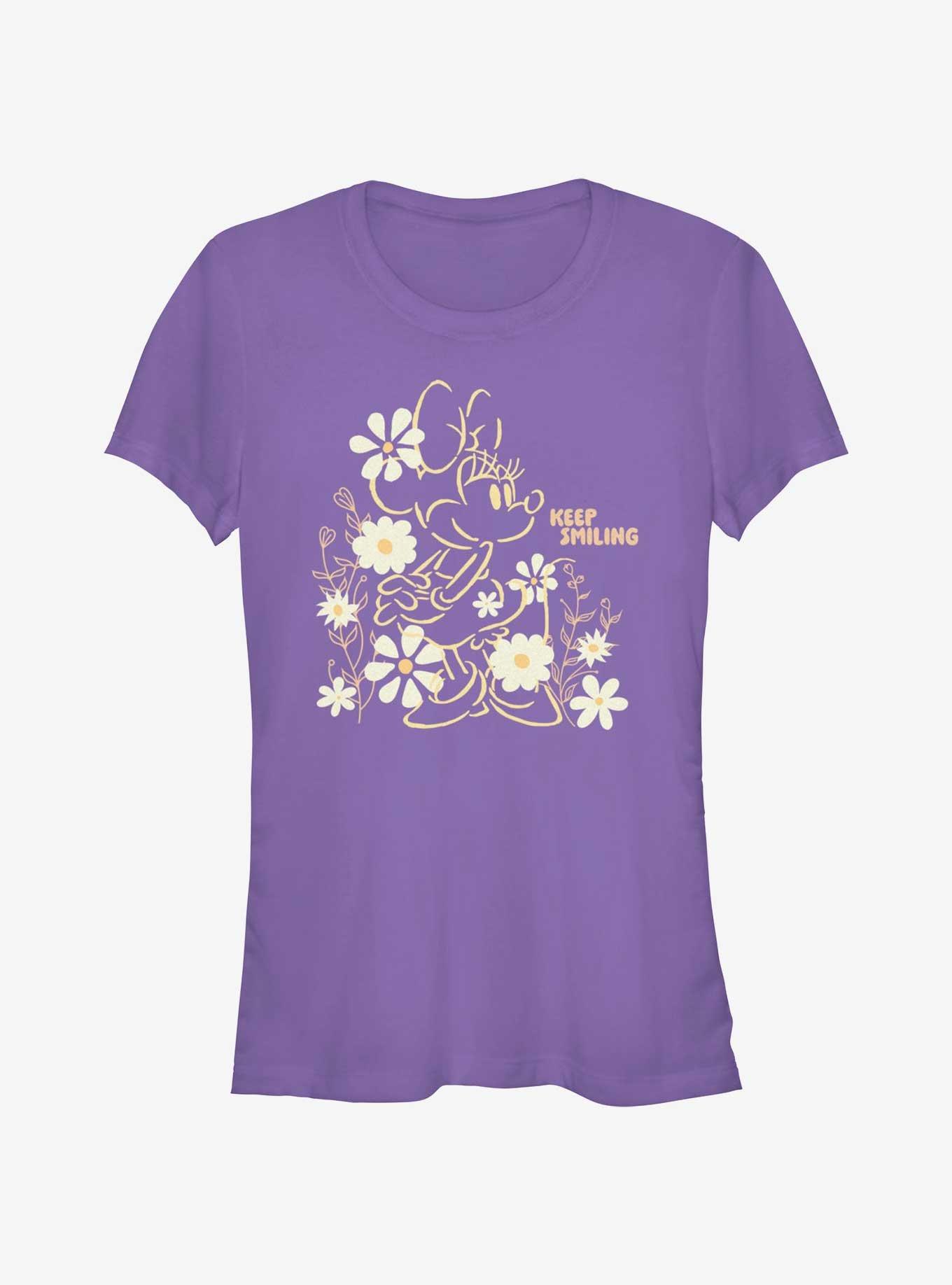 Disney Minnie Mouse Keep Smiling Girls T-Shirt, , hi-res