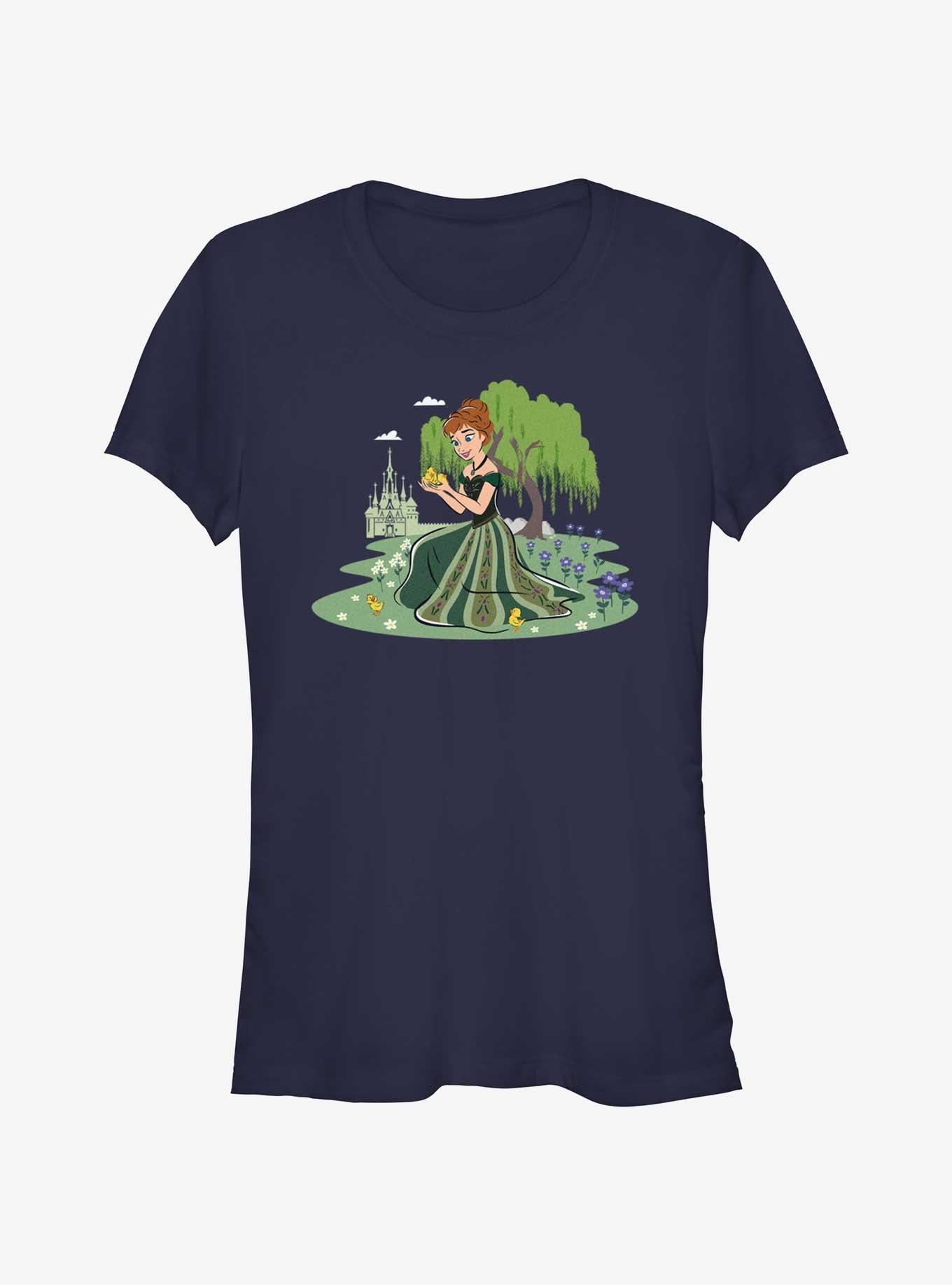 Disney Frozen Anna With Ducks Girls T-Shirt, , hi-res