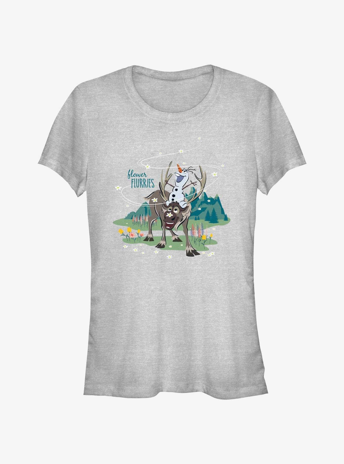 Disney Frozen Flower Flurries Girls T-Shirt, , hi-res