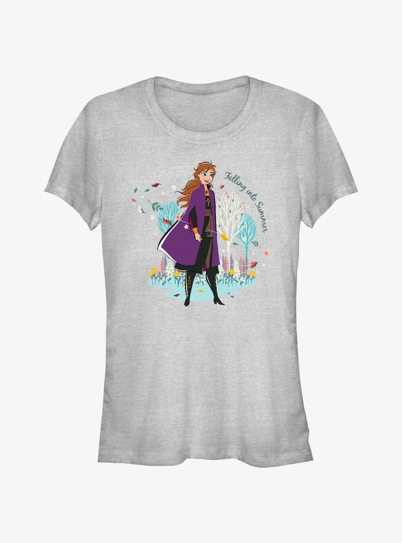 Disney Frozen 2 Anna Falling Into Summer Girls T-Shirt, , hi-res