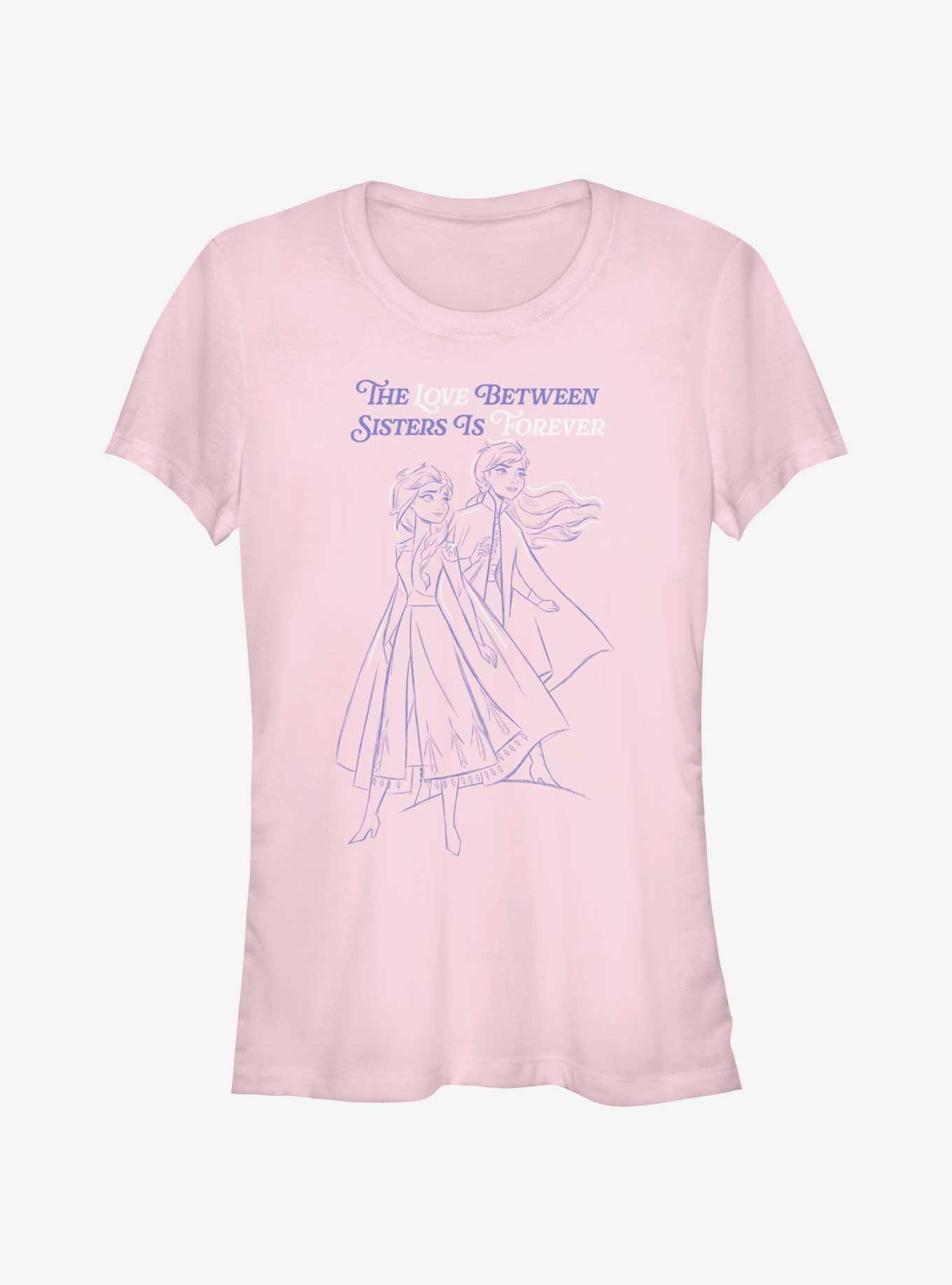 Disney Frozen 2 The Love Between SIsters Is Forever Girls T-Shirt, , hi-res