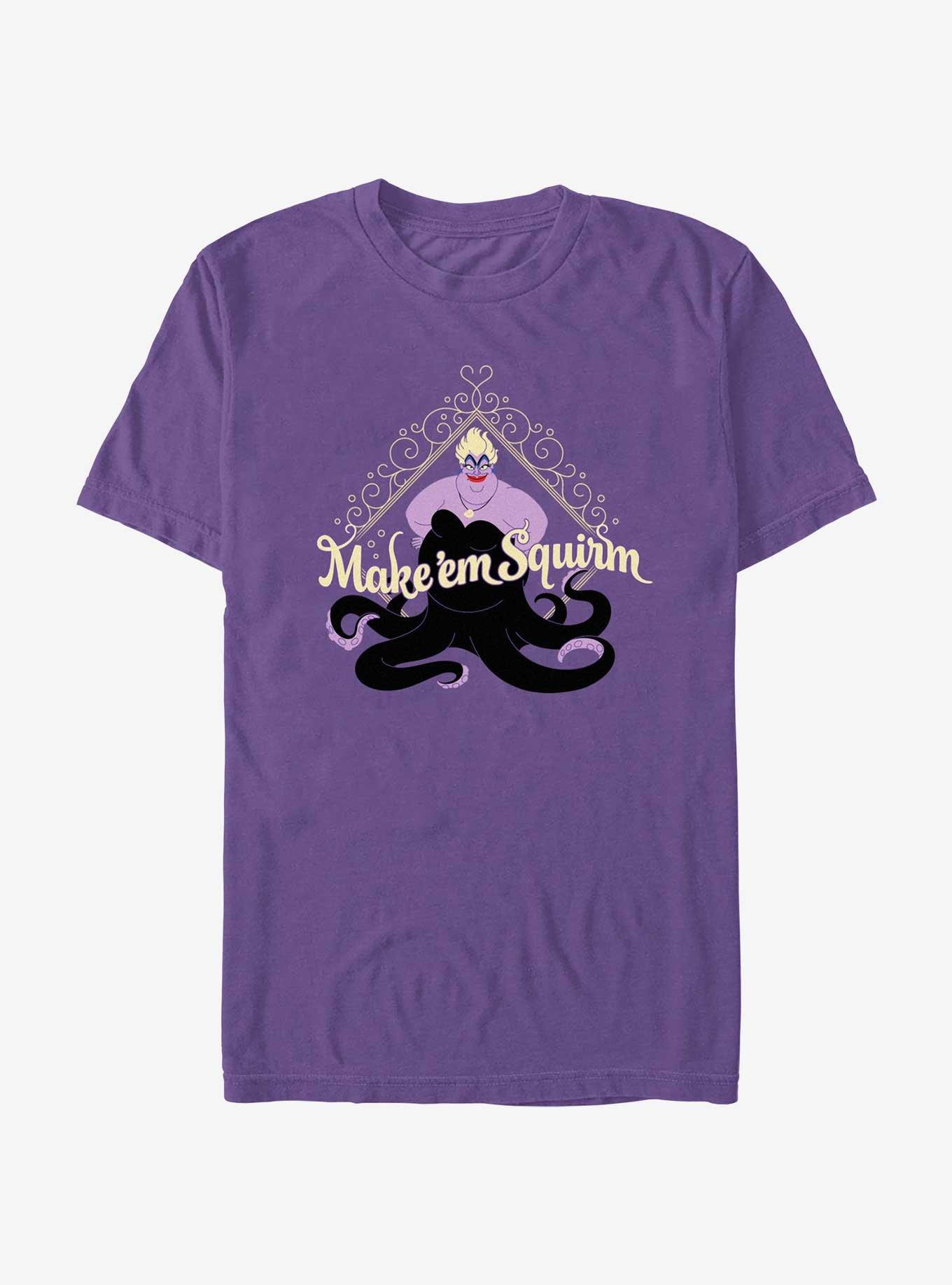 Disney Villains Ursula Make Em Squirm Extra Soft T-Shirt, PURPLE, hi-res