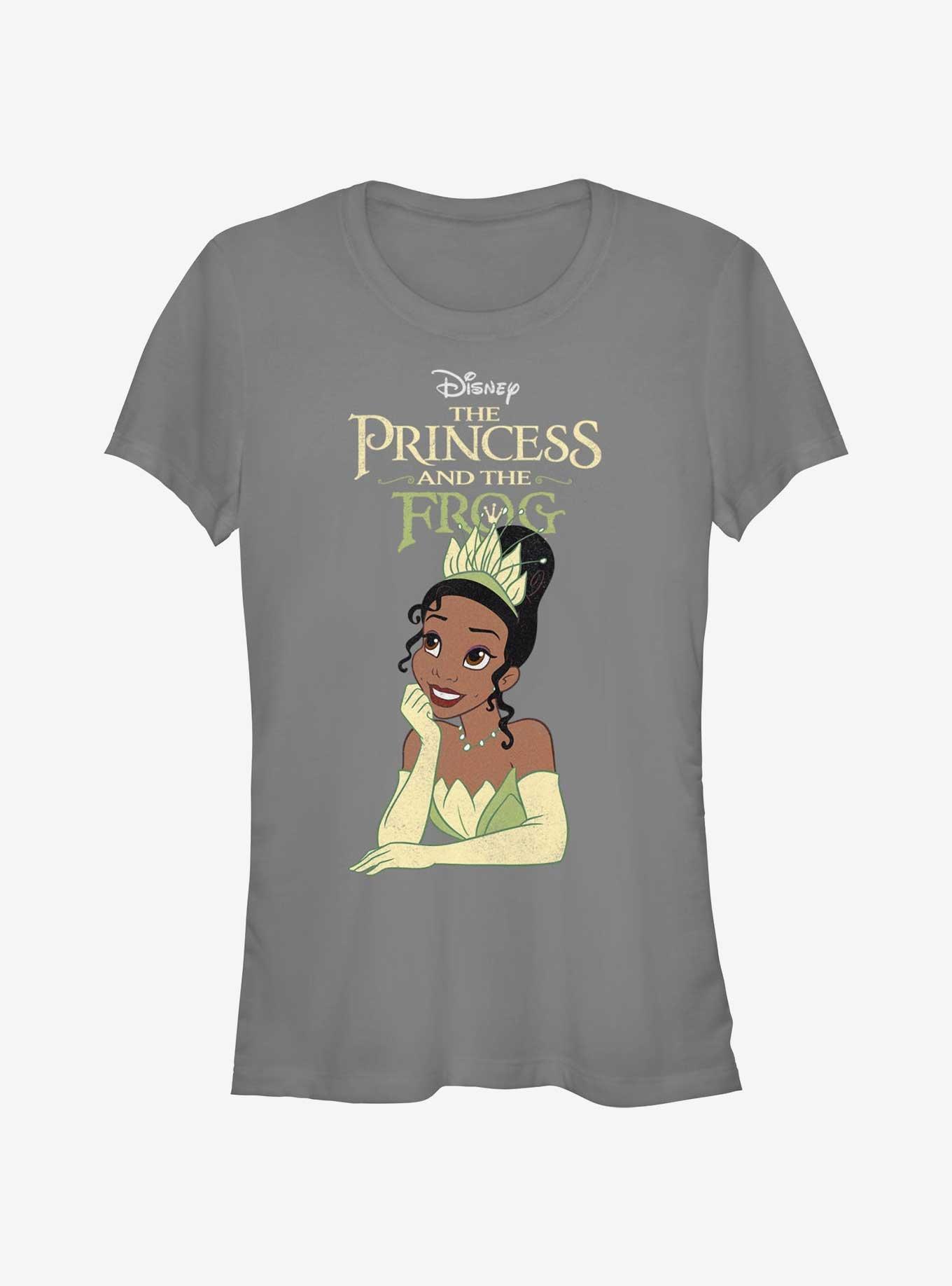 Disney The Princess and the Frog Tiana Logo Girls T-Shirt, , hi-res