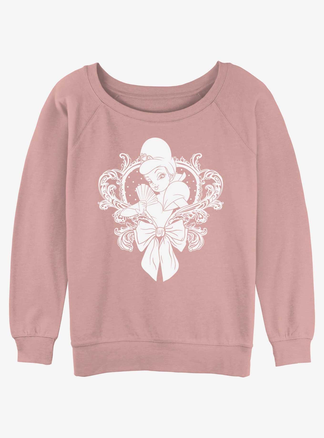 Disney The Princess and the Frog Charlotte Girls Slouchy Sweatshirt