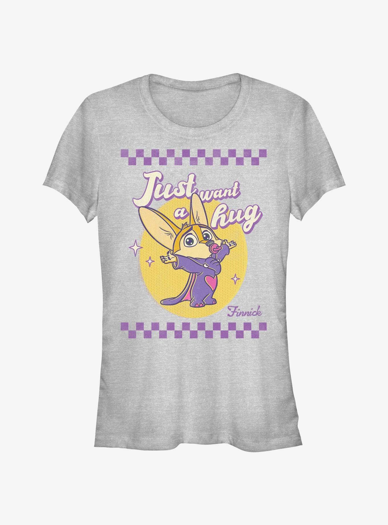 Disney Zootopia Zinnick Just Want A Hug Girls T-Shirt, ATH HTR, hi-res