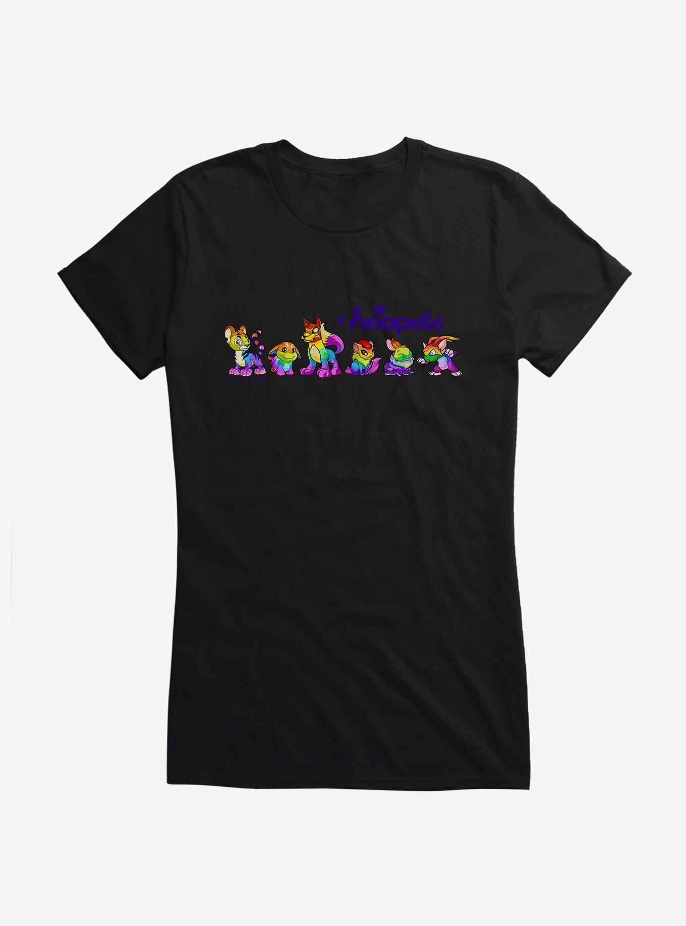 Neopets Rainbow Girls T-Shirt, , hi-res