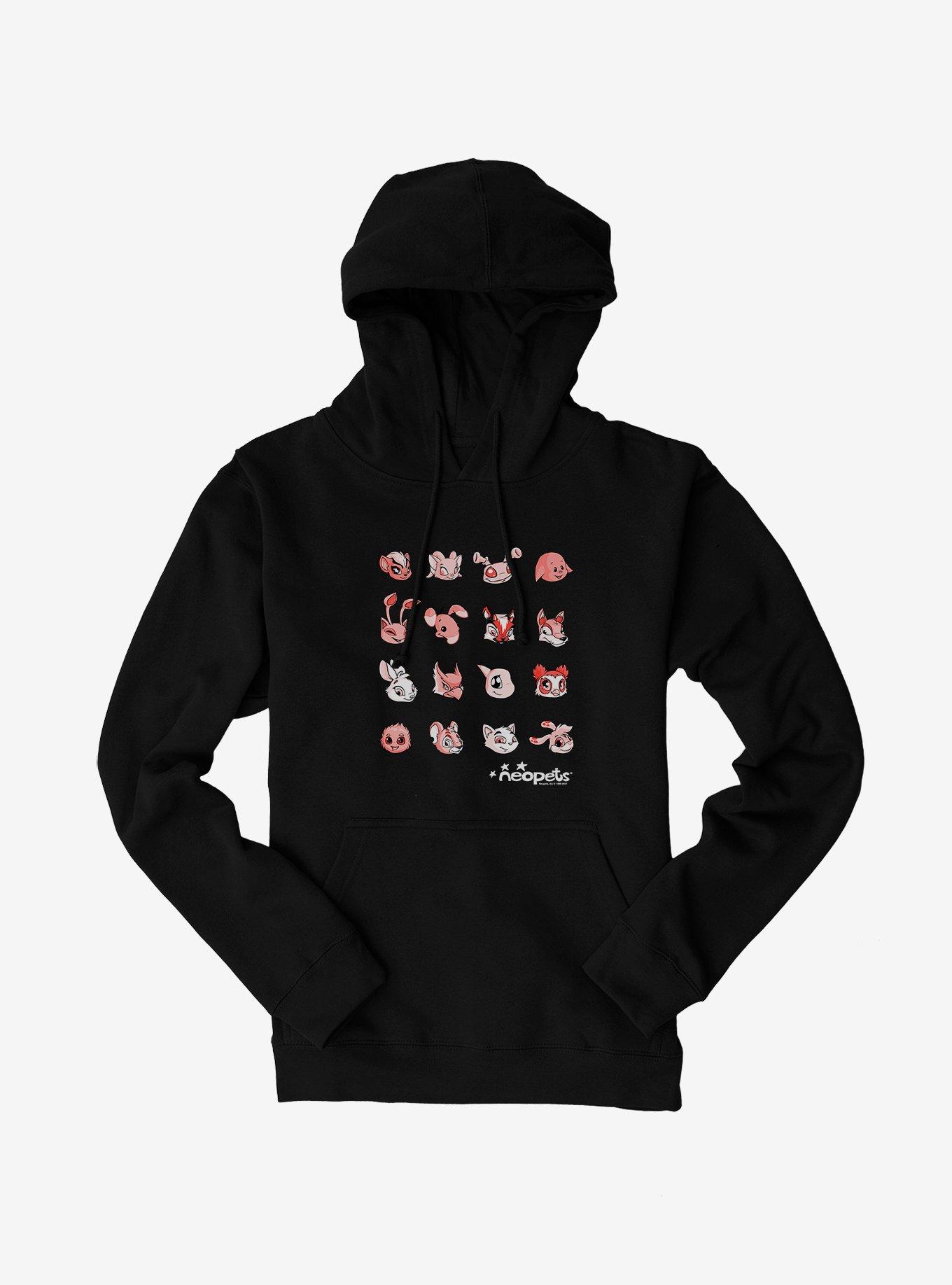 Neopets Monochrome Hoodie, , hi-res