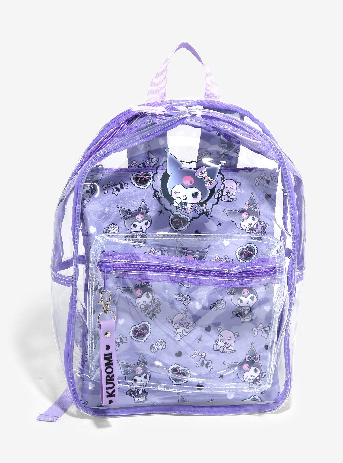 Kuromi Lolita Clear Backpack, , hi-res