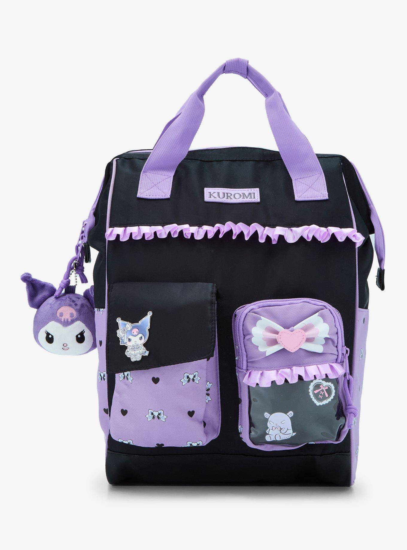 Kuromi Lolita Multi-Pocket Backpack, , hi-res