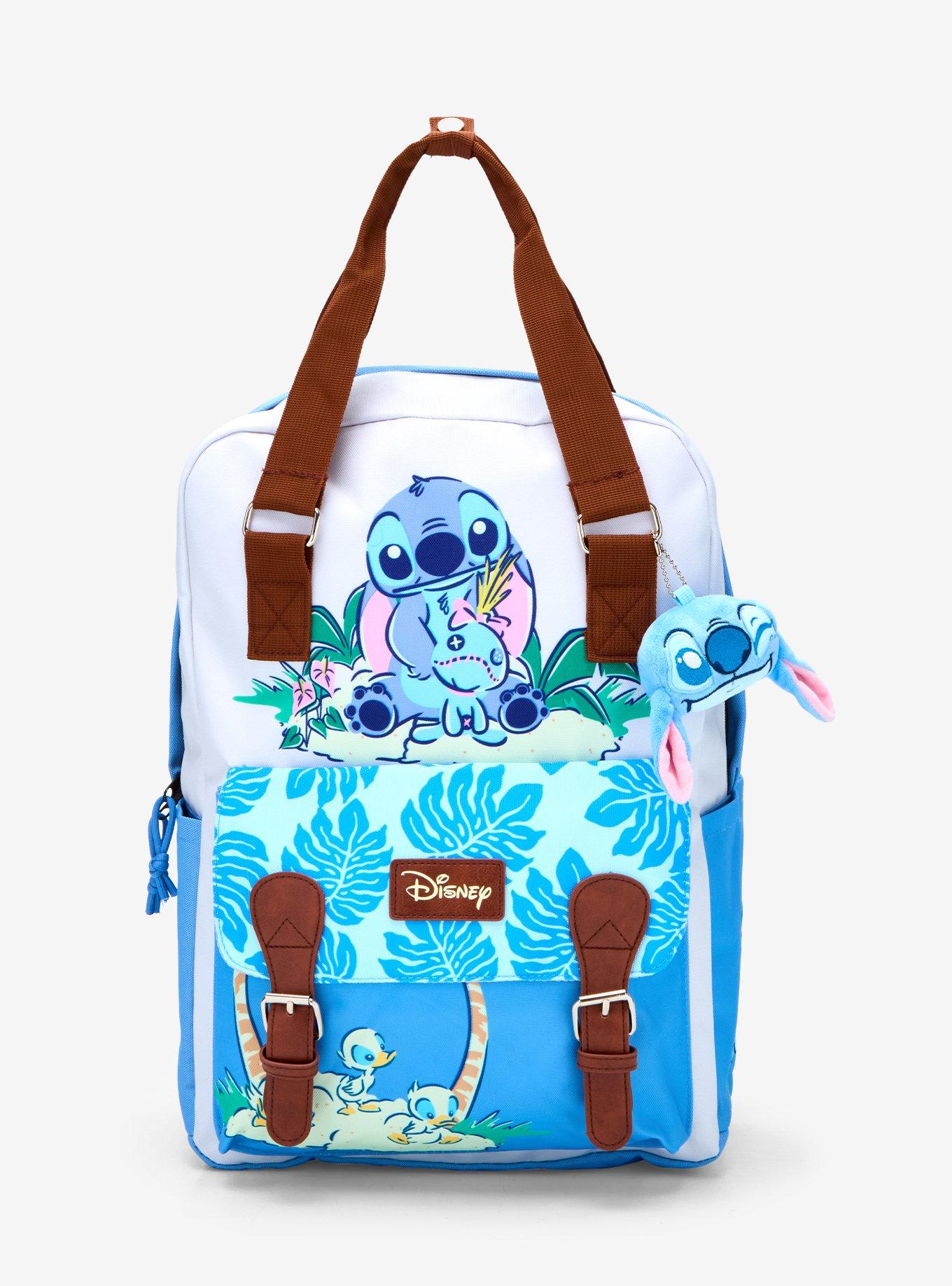 Disney Stitch Color-Block Backpack, , hi-res