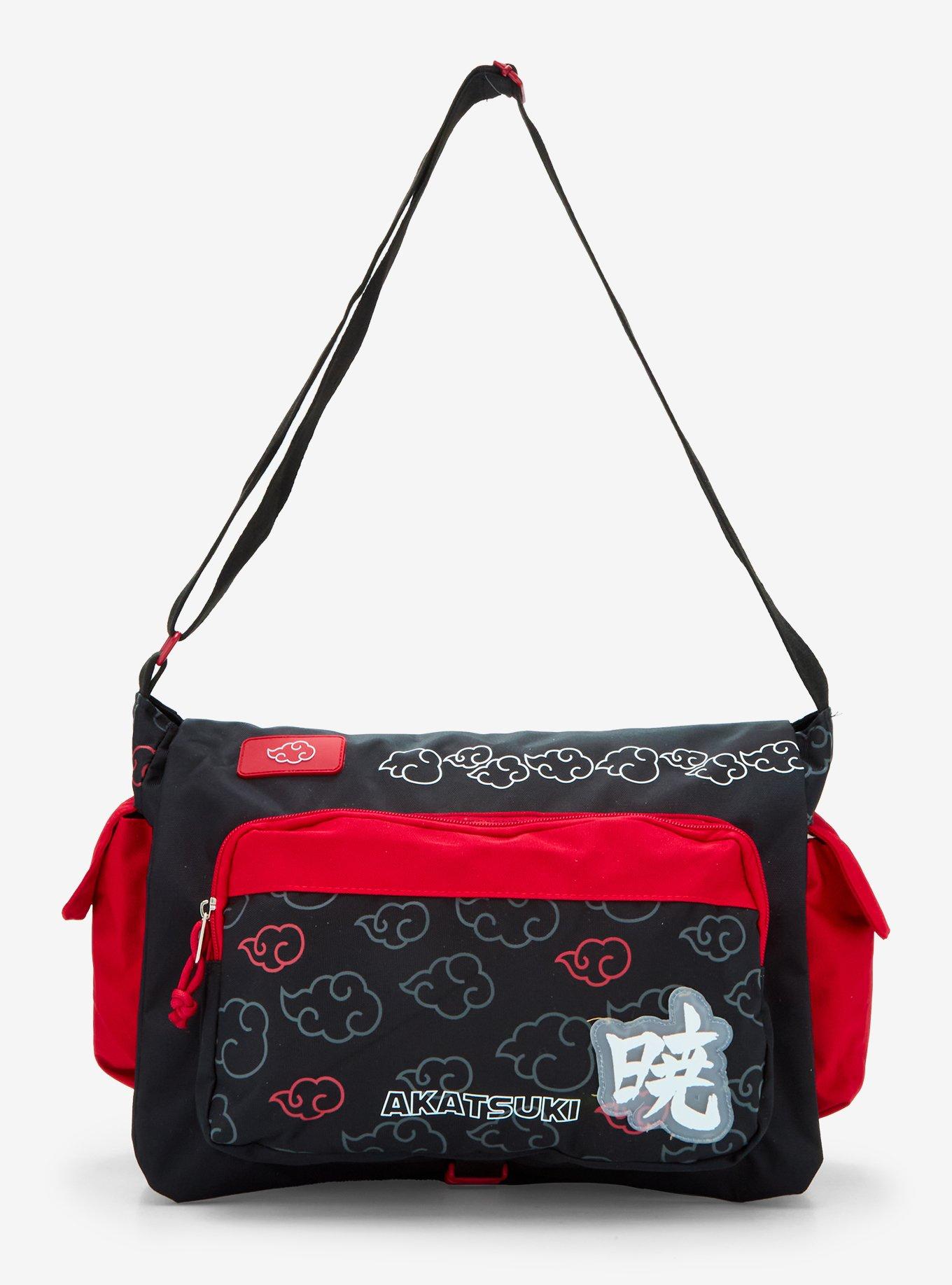 Naruto Shippuden Akatsuki Messenger Bag, , hi-res