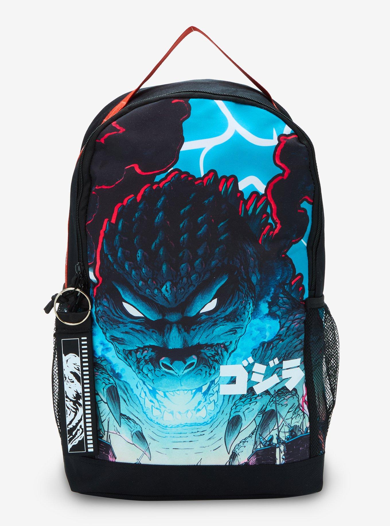 Loungefly Godzilla Cosplay Glow-in-the-Dark Mini Backpack Godzilla 880777 Cosplay Full Size Backpack by Loungefly  main image 3
