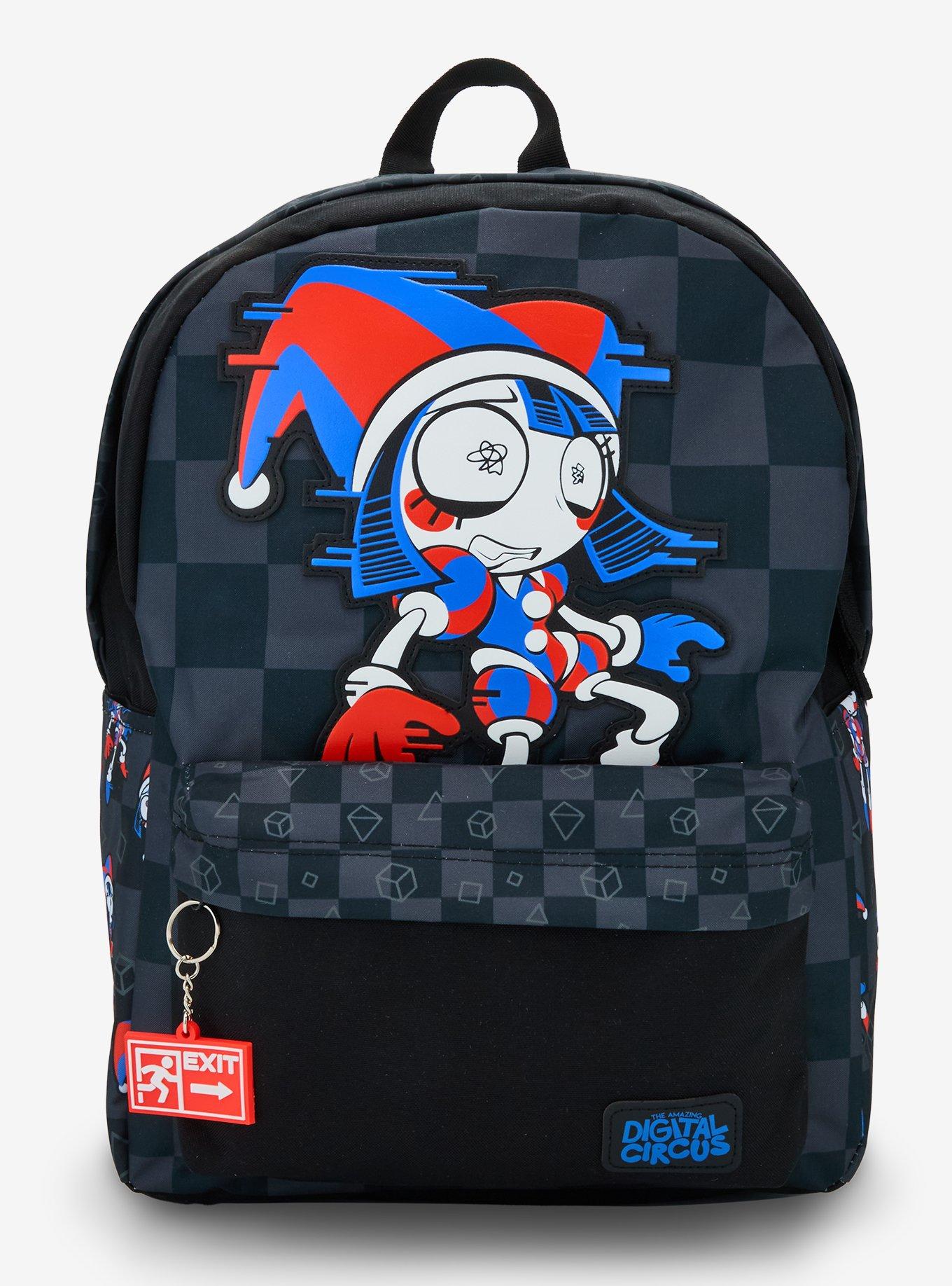 The Amazing Digital Circus Pomni Checkered Backpack | Hot Topic