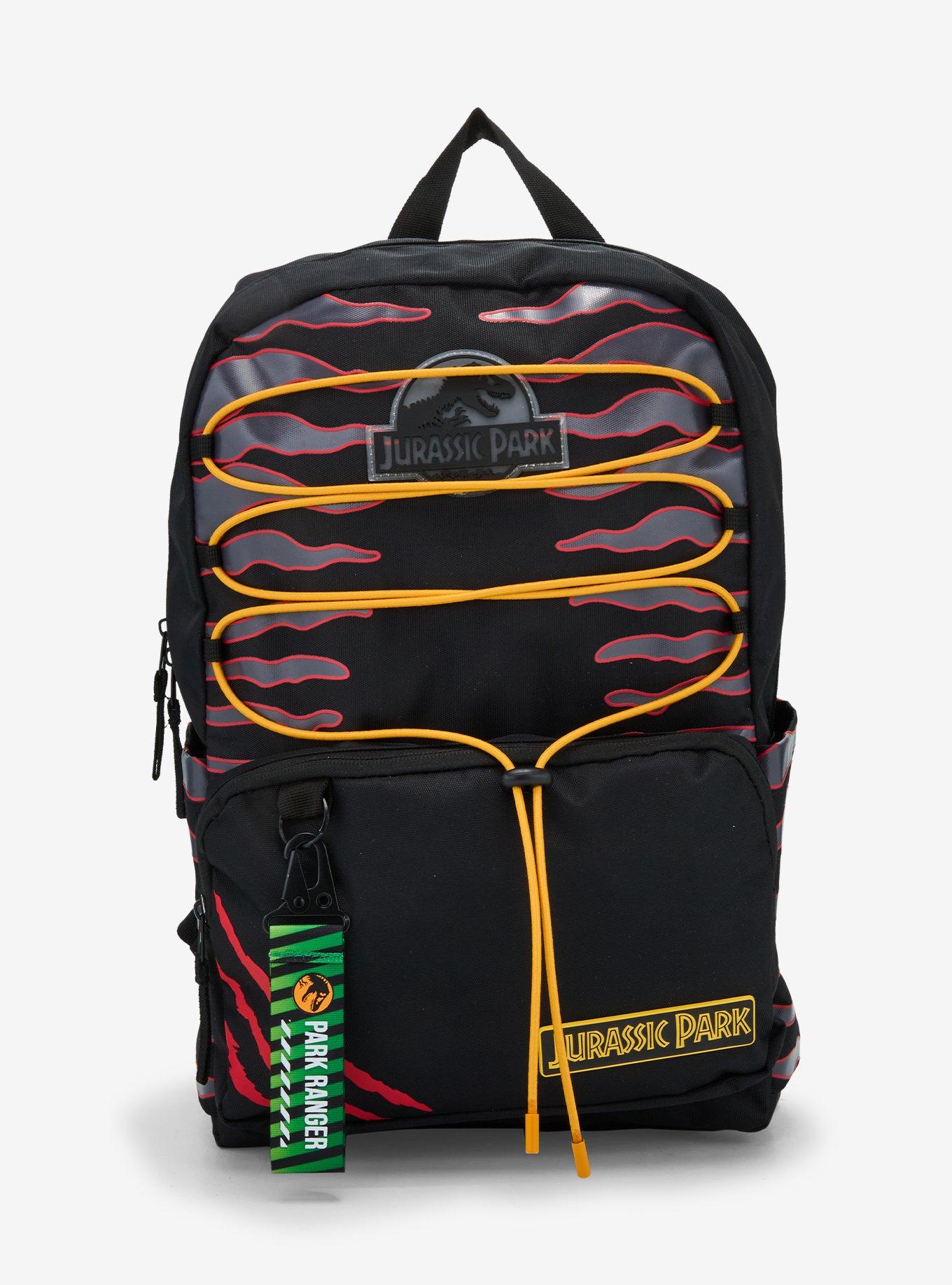 Jurassic Park Cord Pull Tag Backpack, , hi-res