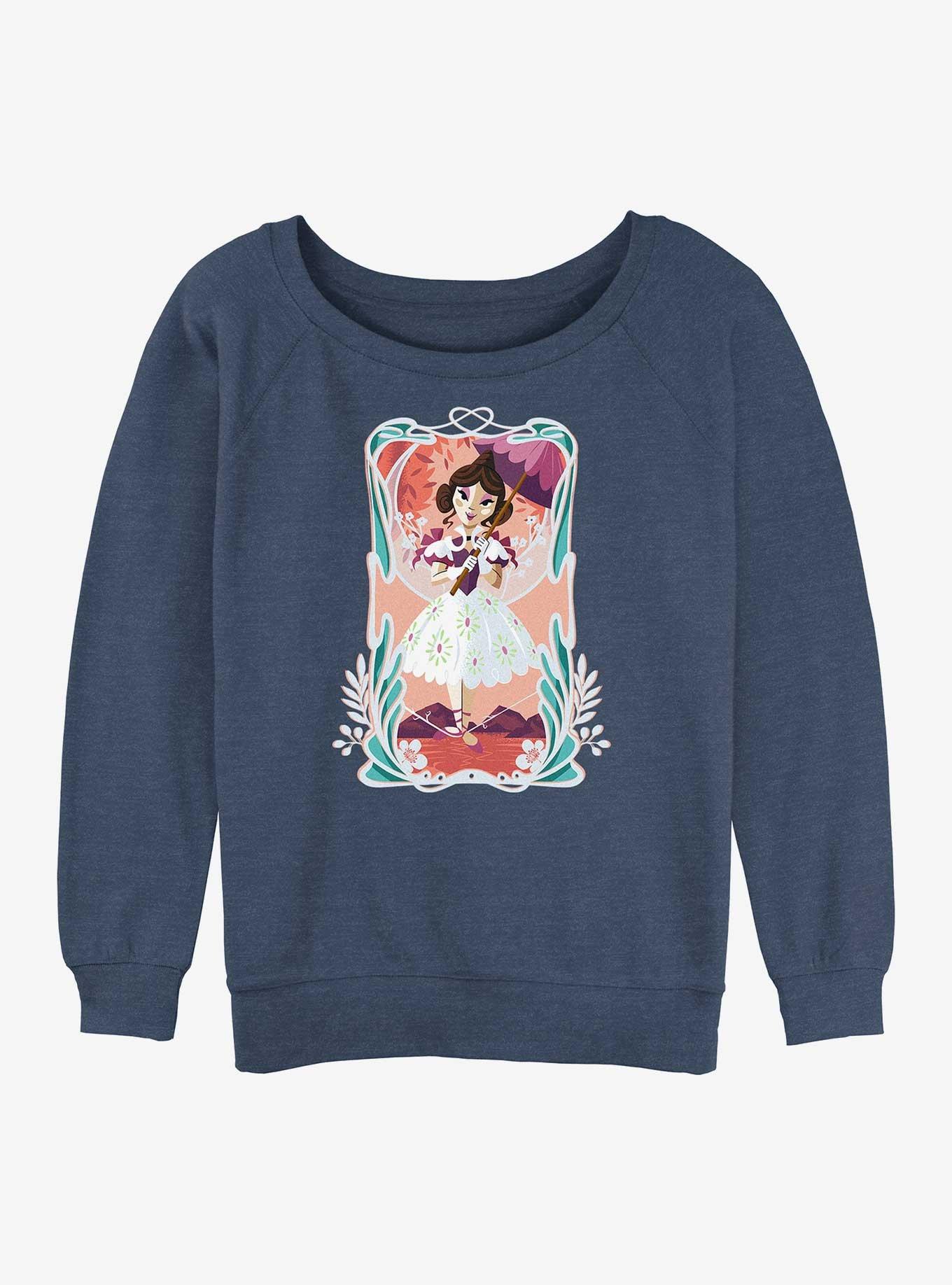 Haunted Mansion Tightrope Girls Slouchy Sweatshirt, , hi-res