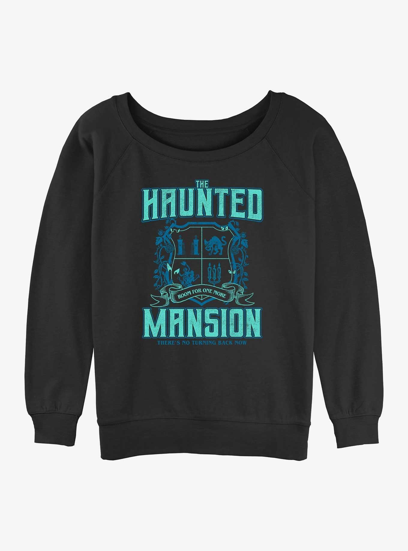 Haunted Mansion Haunted Mansion Collegiate Girls Slouchy Sweatshirt, , hi-res