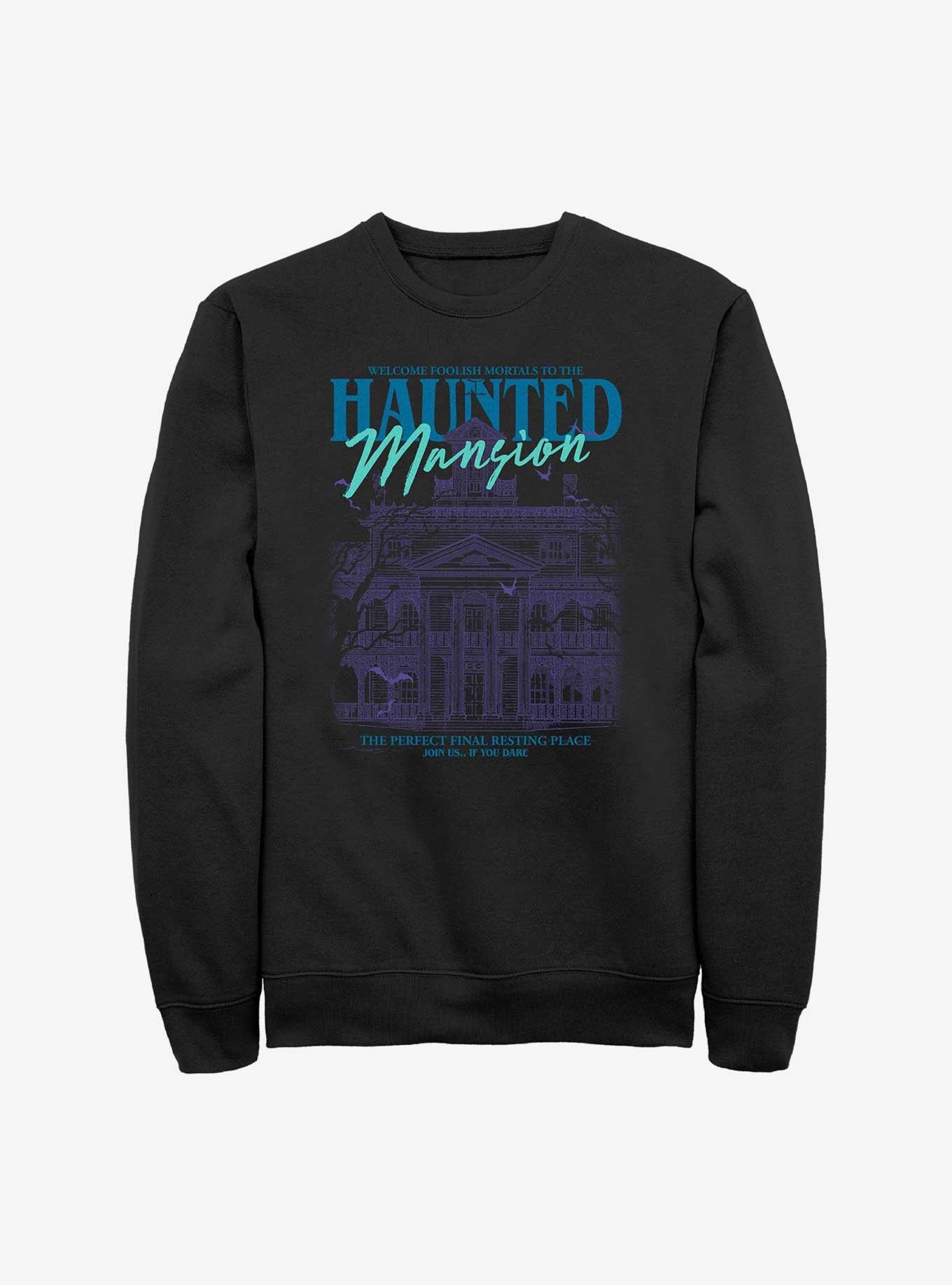 Haunted Mansion Haunted Mansion Focus Sweatshirt, BLACK, hi-res