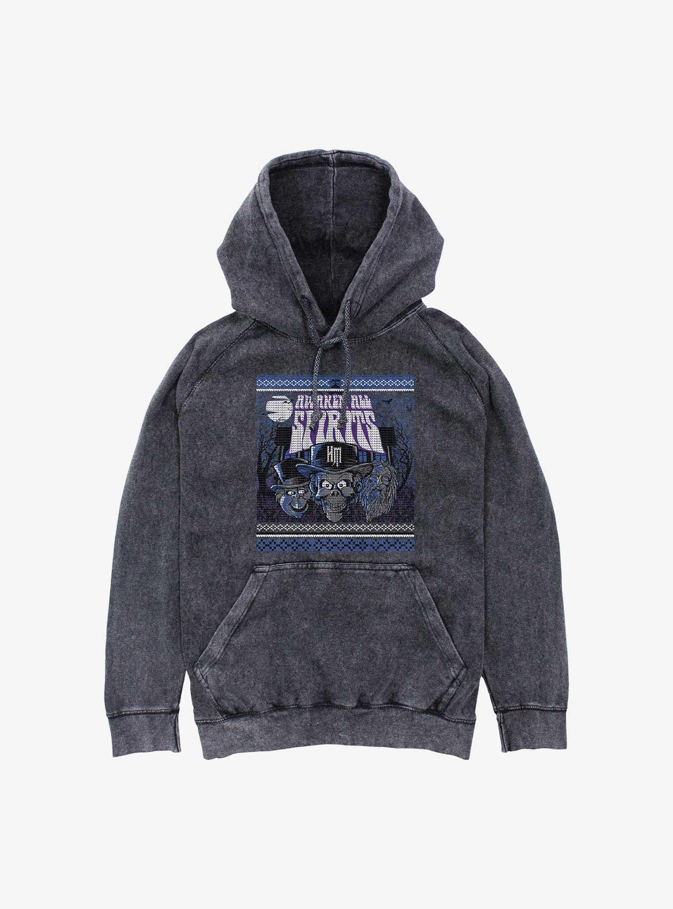 Haunted Mansion Ugly Halloween Mineral Wash Hoodie, , hi-res