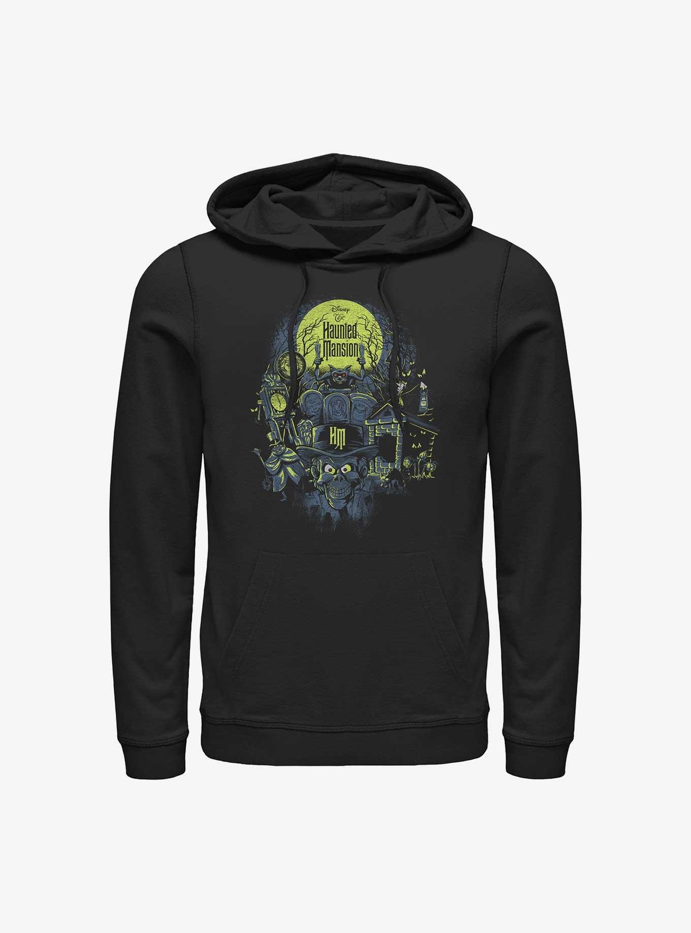 Haunted Mansion Haunted Montage Hoodie, BLACK, hi-res