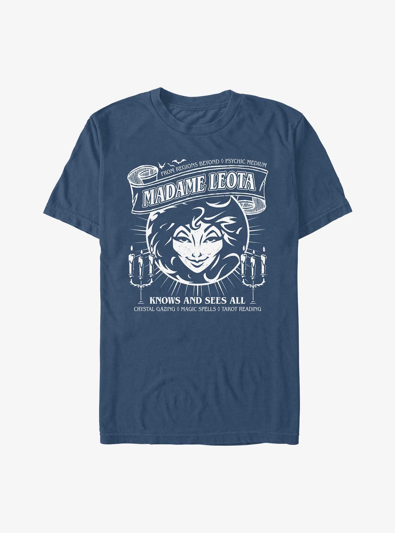 Haunted Mansion Madame Leota Knows All Comfort Colors T-Shirt, MIDNIGHT, hi-res