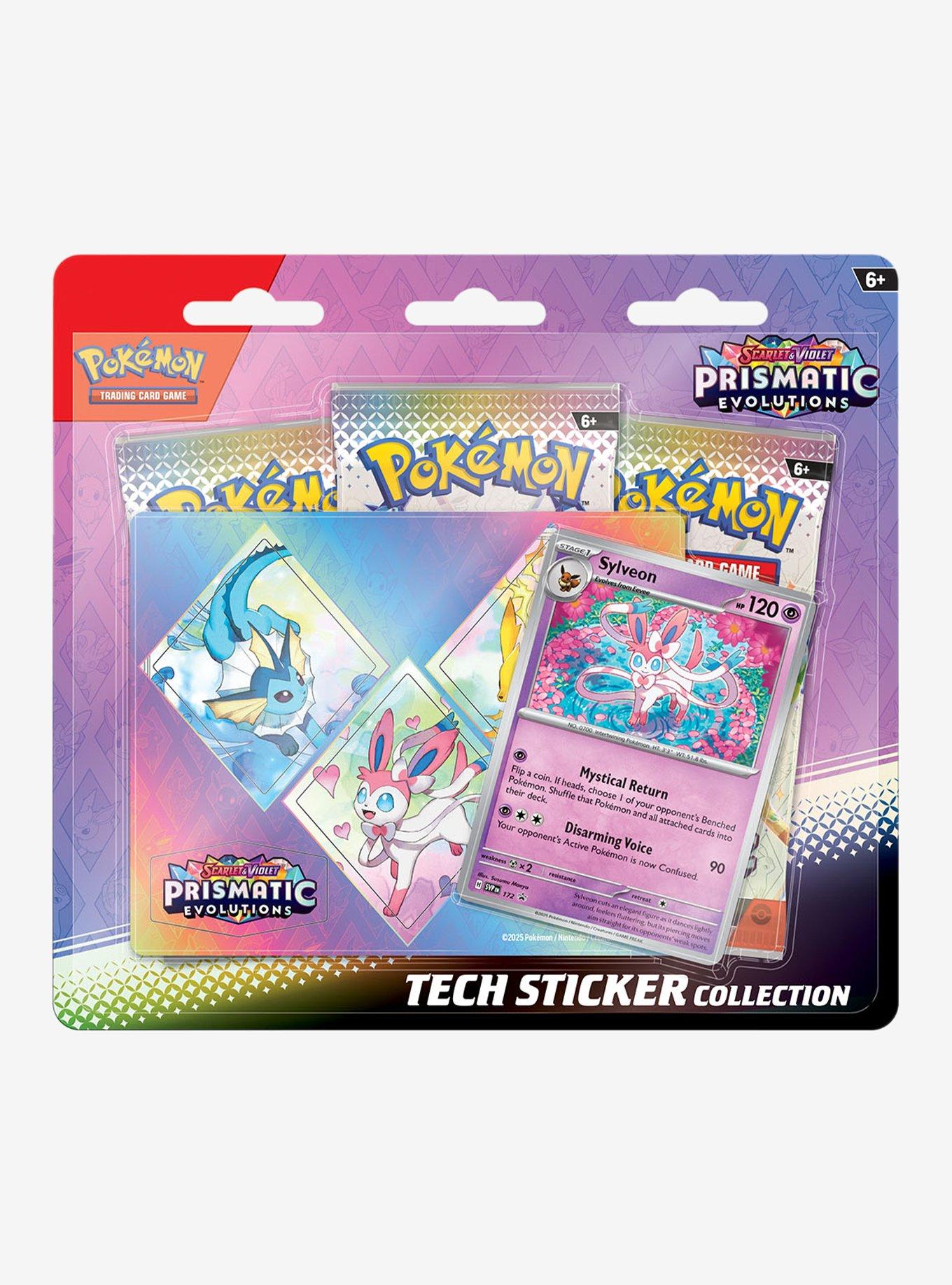 Pokemon TCG: Scarlet & Violet-Prismatic Evolutions Tech Sticker Collection, , hi-res