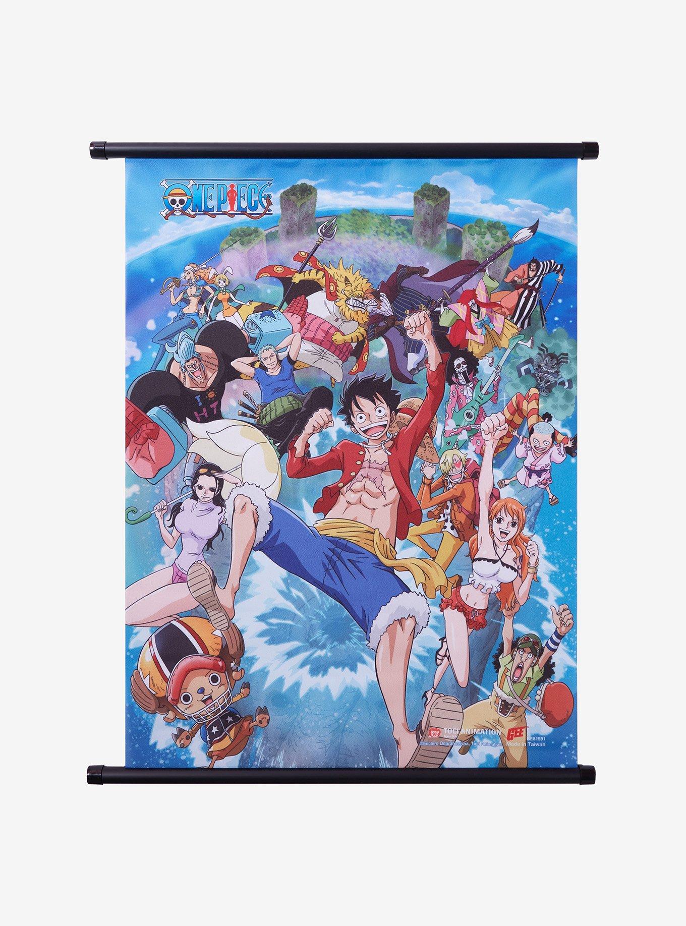 One Piece Zou Arc Key Art Wall Scroll, , hi-res