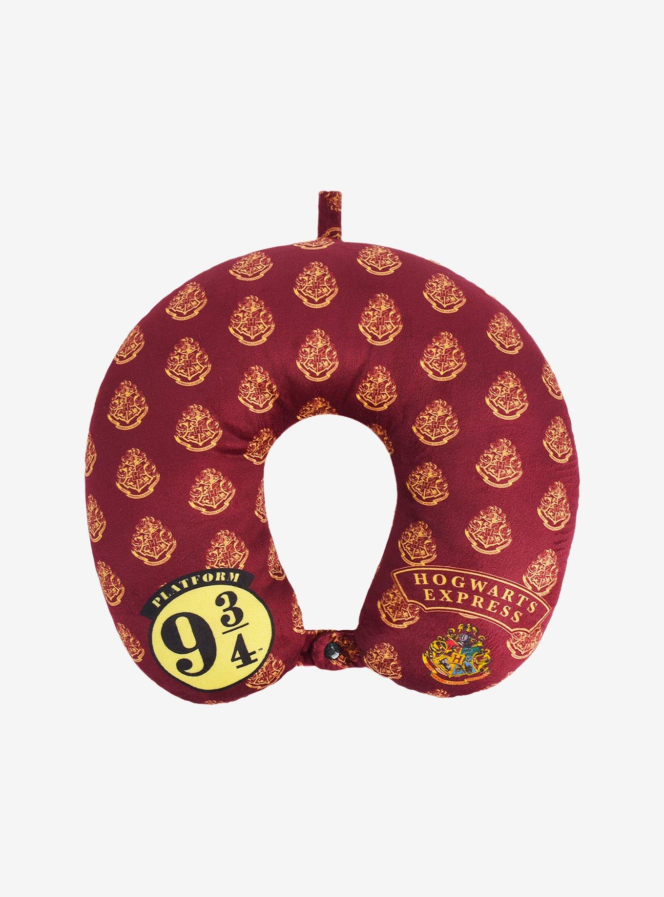 FUL Harry Potter Hogwarts Express Travel Neck Pillow Burgundy, , hi-res
