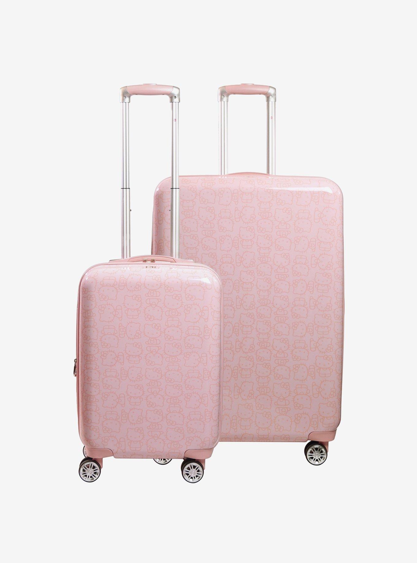 FUL Hello Kitty Pose All Over Print 2-Piece Luggage Set, , hi-res