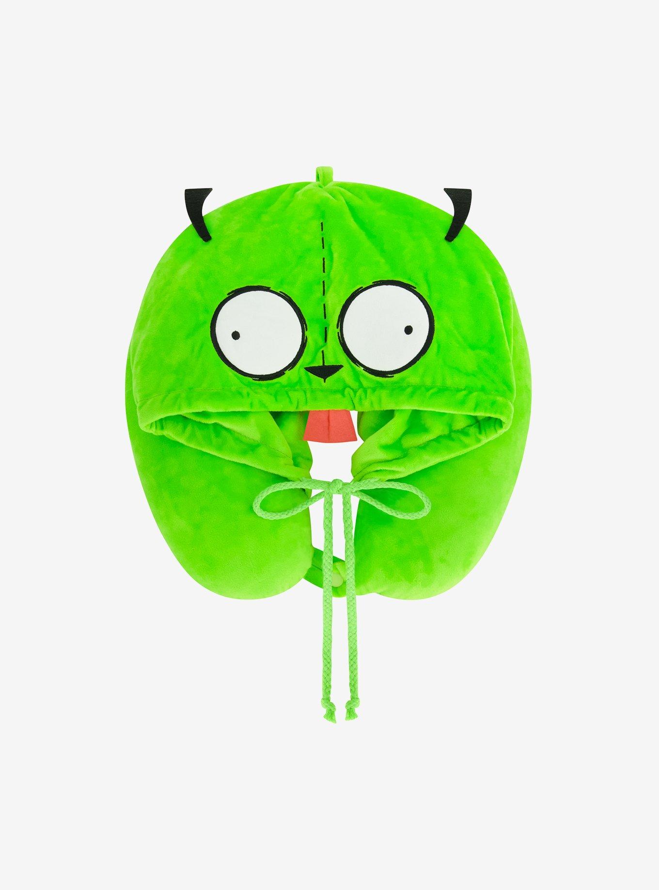 FUL Invader Zim GIR Hooded Travel Neck Pillow, , hi-res