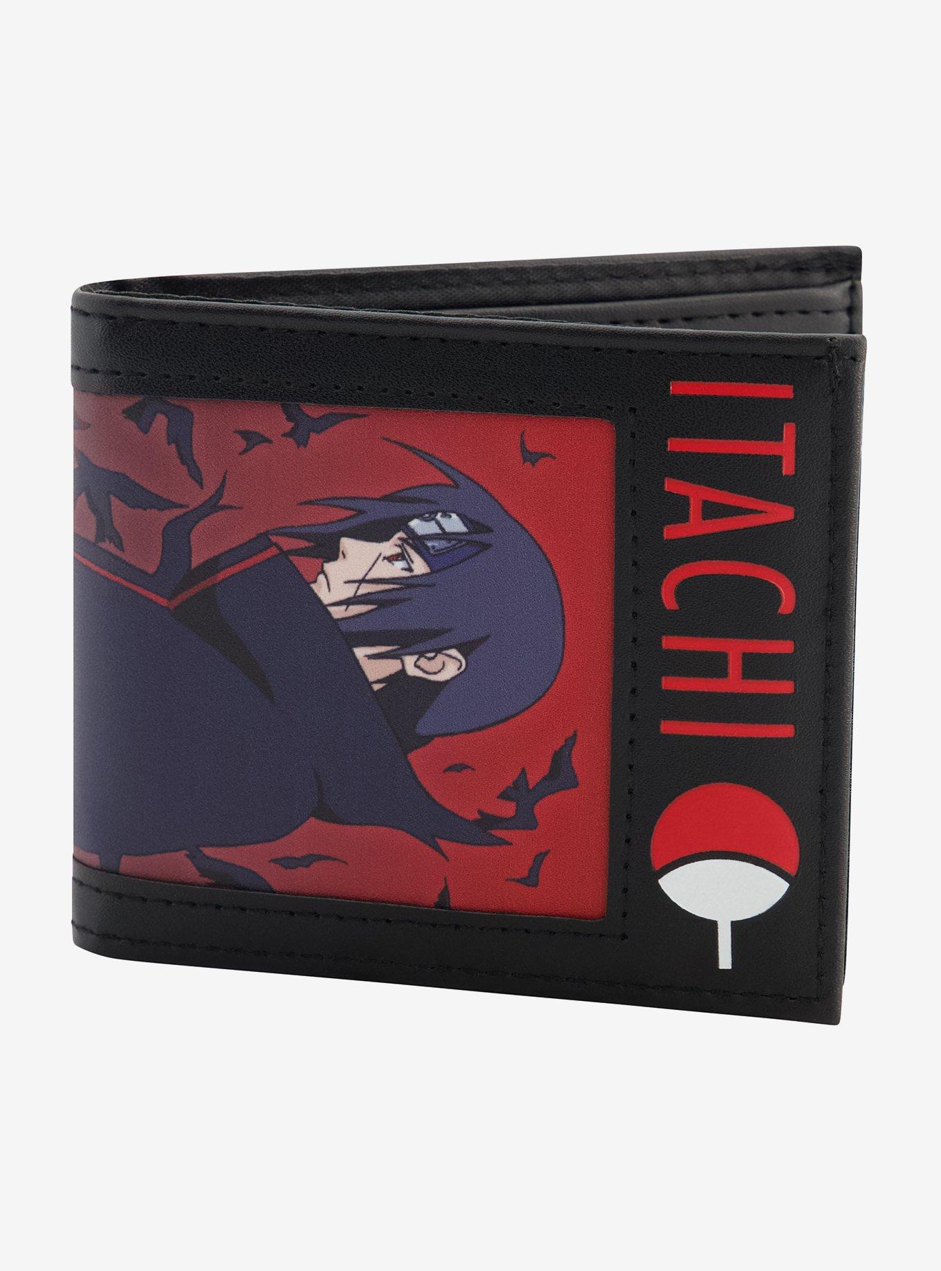 FUL Naruto Itachi Uchiha Bifold Wallet, , hi-res