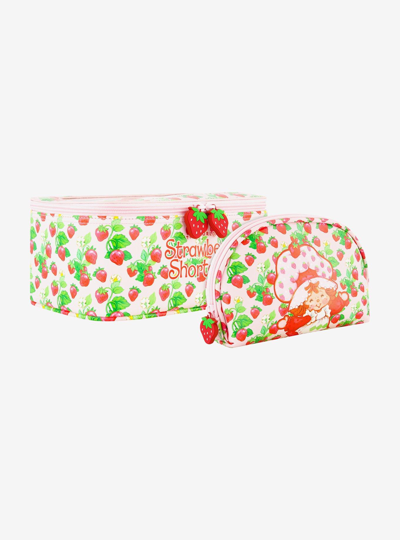 FUL Strawberry Shortcake 2-Piece Travel Cosmetic Bag Set, , hi-res