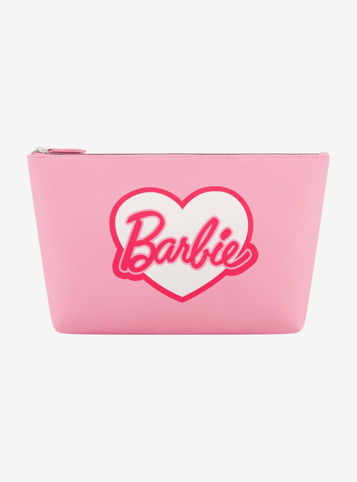 FUL Barbie Heart Logo Cosmetic Bag, , hi-res