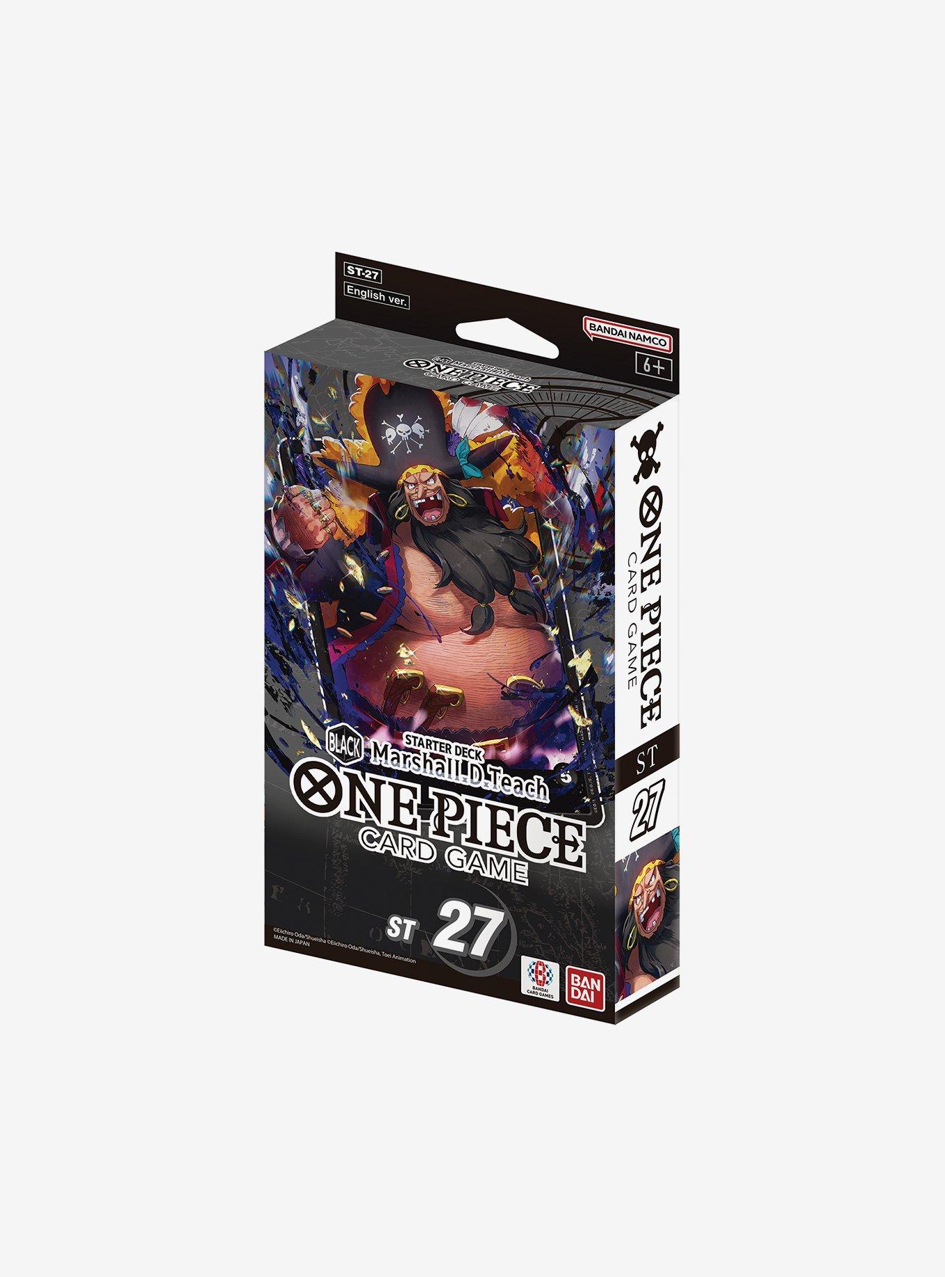 One Piece Marshall D. Teach ST-27 Starter Deck | Hot Topic