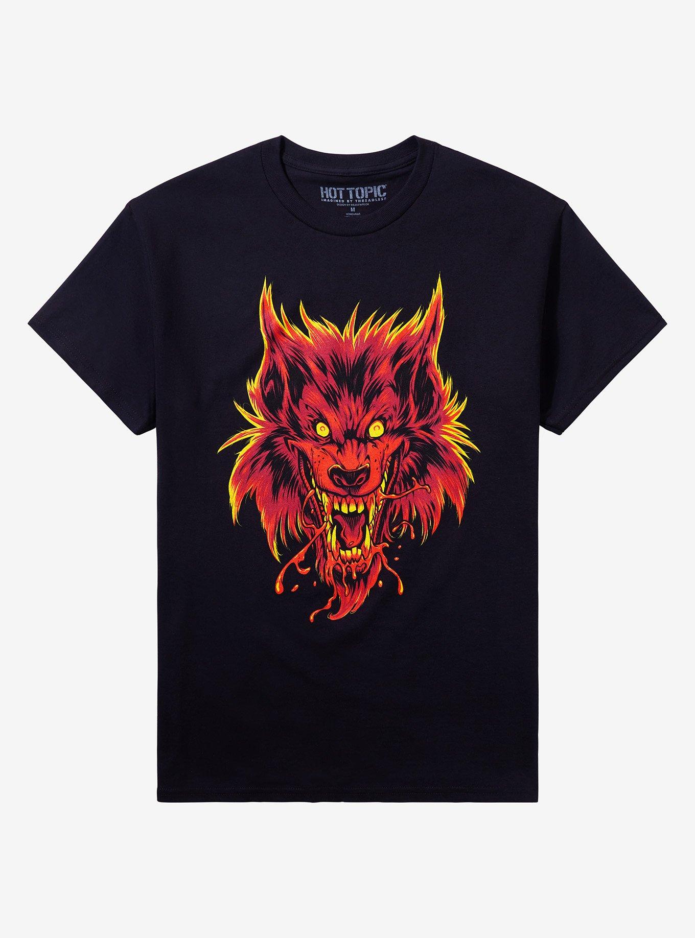 Snarling Werewolf T-Shirt By Beastwreck, , hi-res