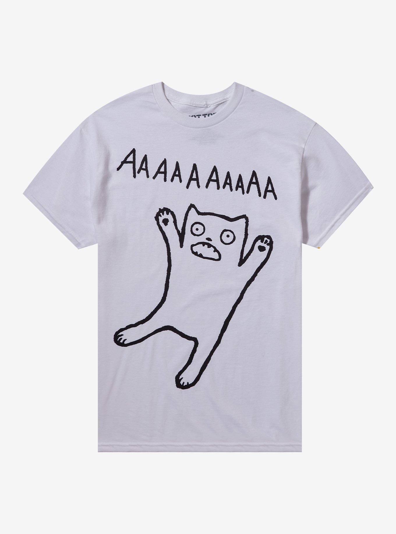 Aaaa Cat T-Shirt By Fox Shiver | Hot Topic