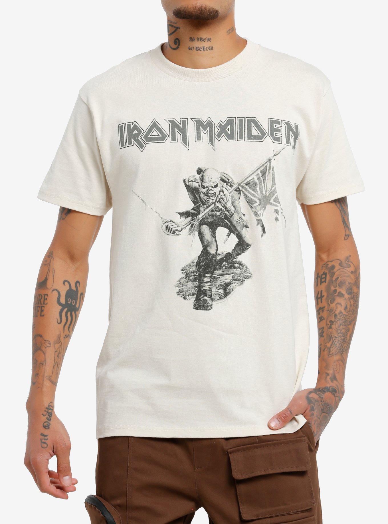 Iron Maiden The Trooper Heavyweight T-Shirt, , hi-res