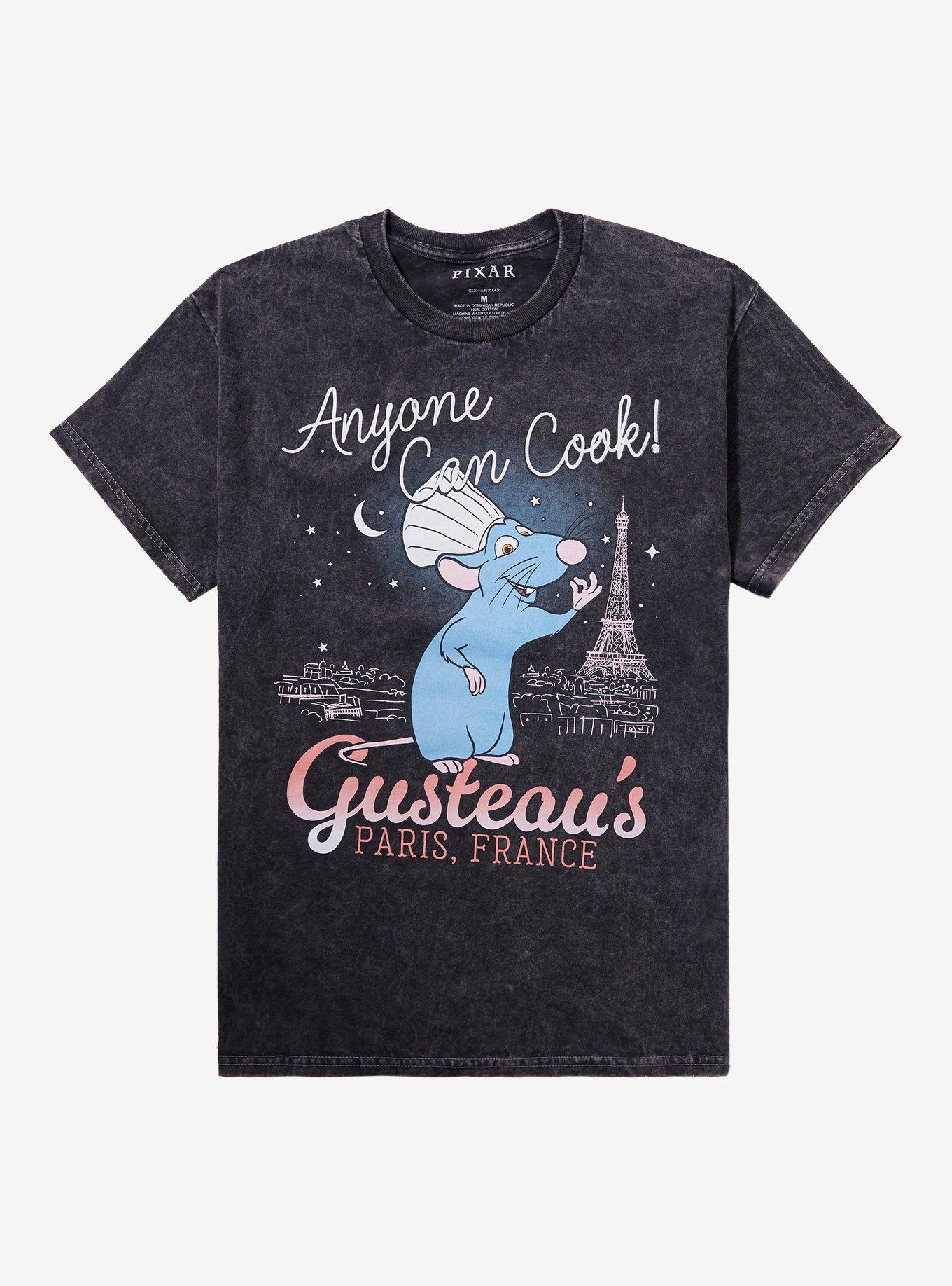 Disney Pixar Ratatouille Remy Gusteau's Mineral Wash Girls T-Shirt, , hi-res