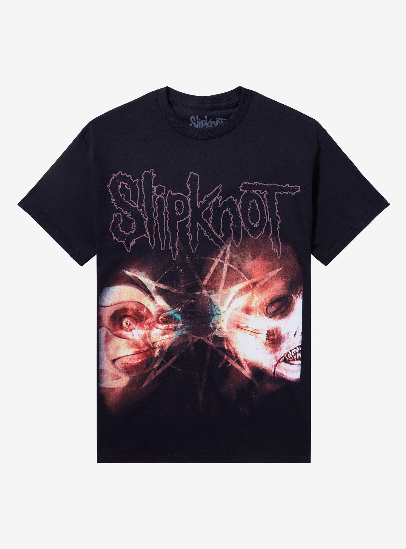 Slipknot Blurry Masks T-Shirt, , hi-res