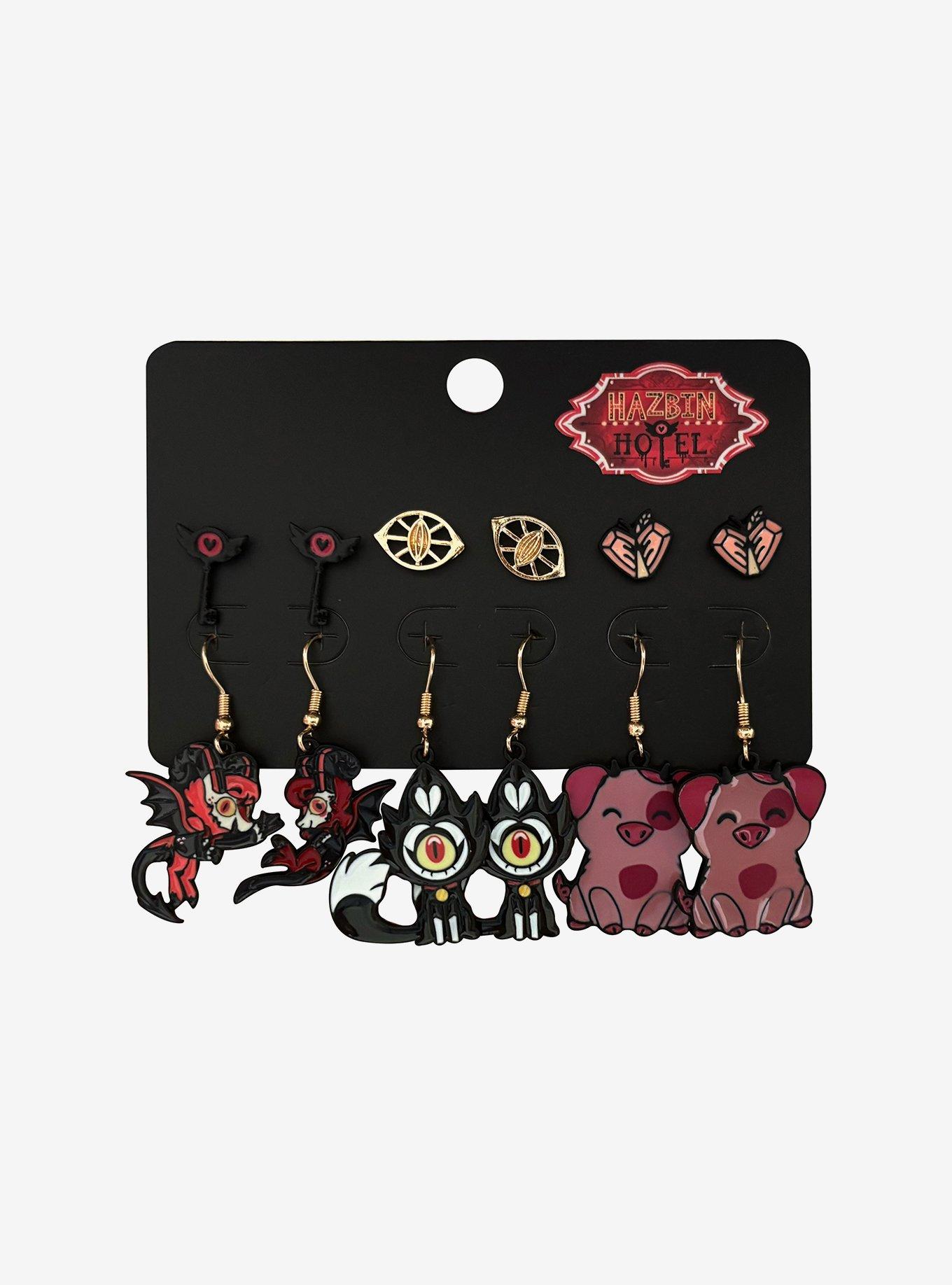Hazbin Hotel Pets Earring Set, , hi-res