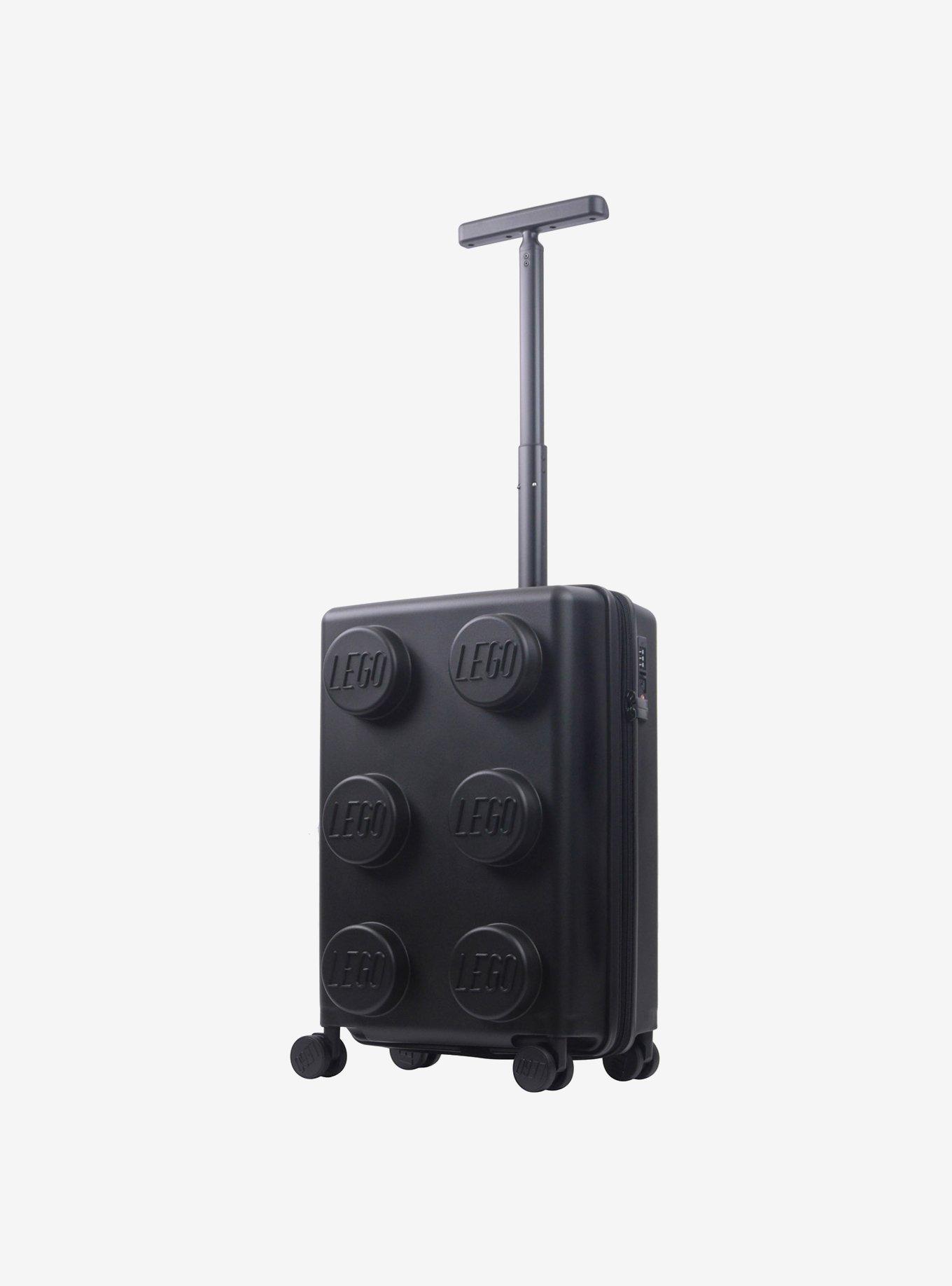 FUL LEGO Signature Brick 2x3 Trolley Expandable Carry-On Luggage Black, , hi-res